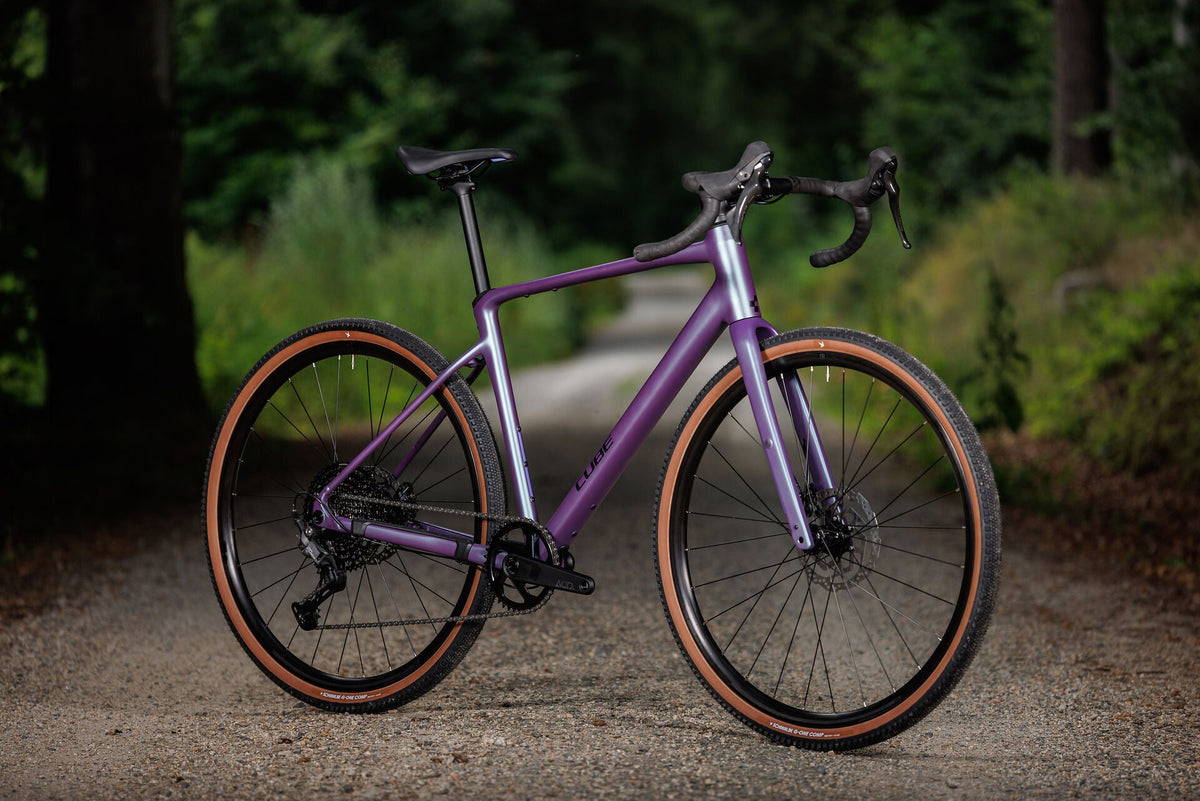 Cube Nuroad Pro mysticpurple´n´black 2027 – Gravelbike – Seitenansicht 3