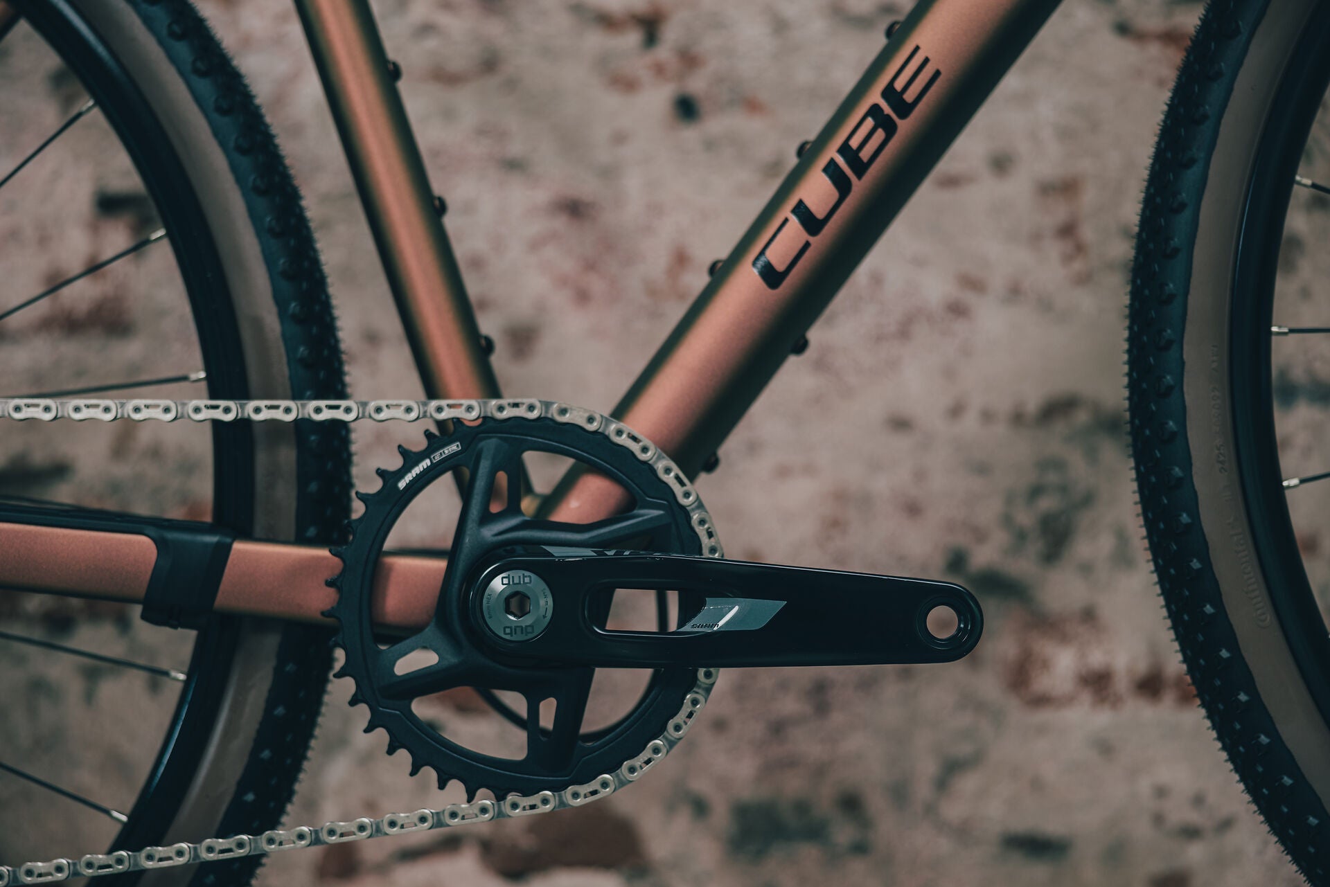 Cube Nuroad SLX autumn´n´black 2027 – Gravelbike – Detailansicht 1