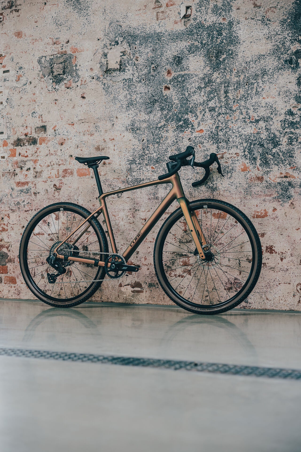 Cube Nuroad SLX autumn´n´black 2027 – Gravelbike – Seitenansicht 3