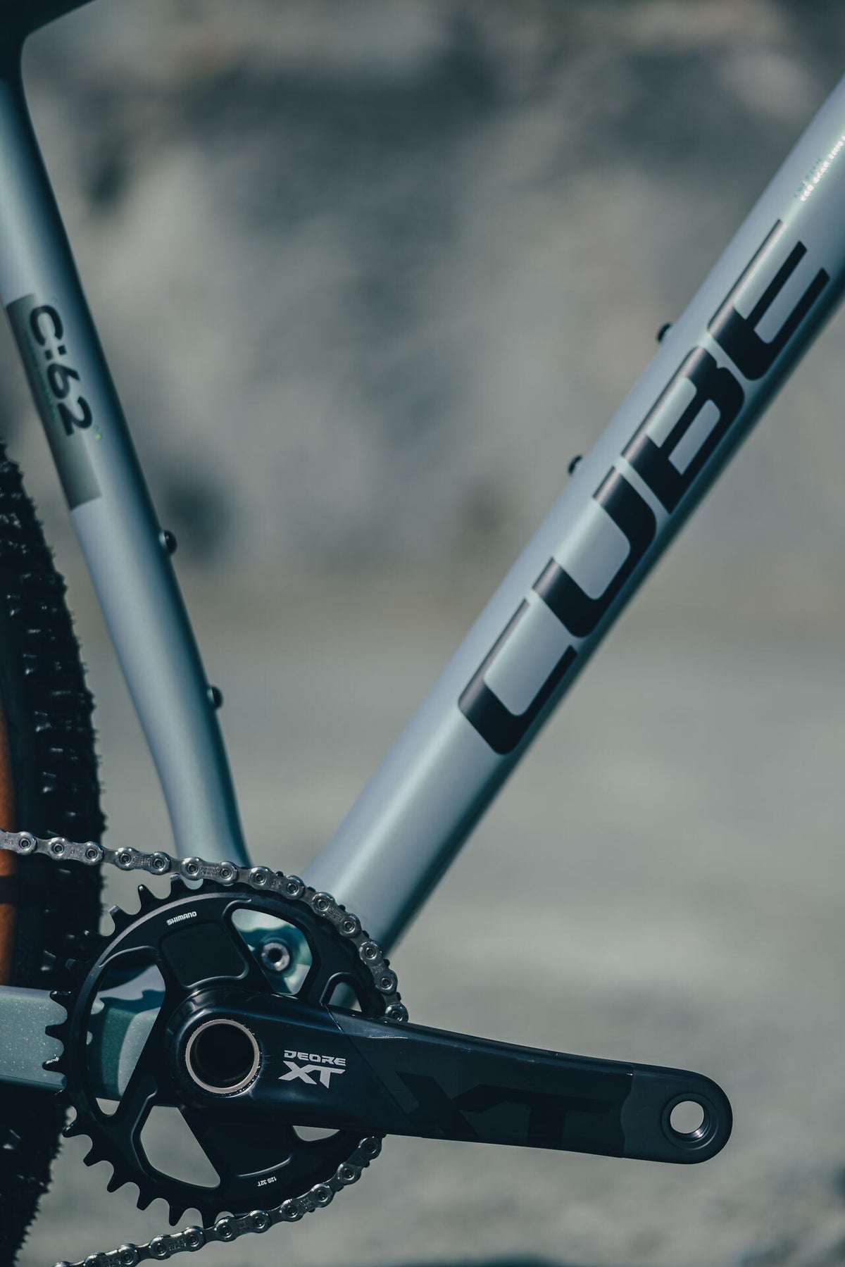 Cube Reaction C:62 Race seagrey´n´black 2027 – Mountainbike Hardtail – Detailansicht 2