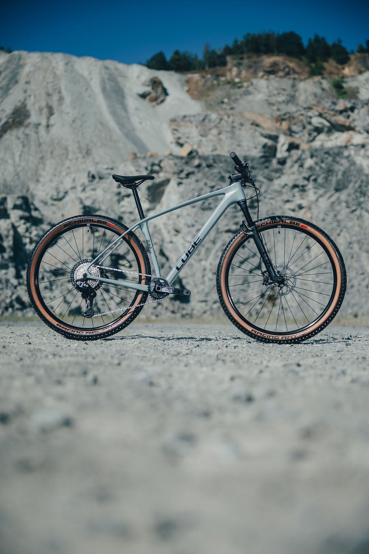 Cube Reaction C:62 Race seagrey´n´black 2027 – Mountainbike Hardtail – Seitenansicht 2