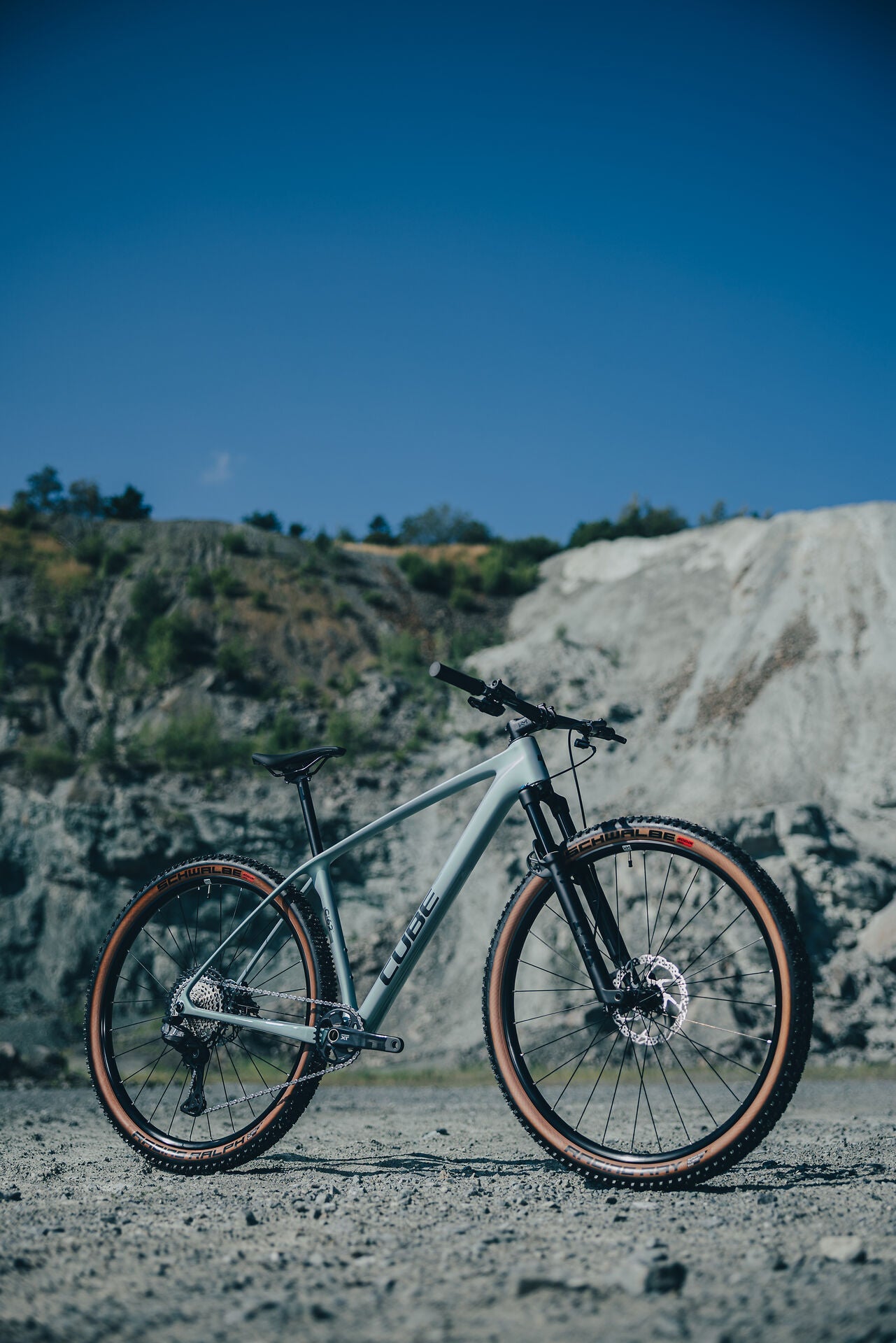 Cube Reaction C:62 Race seagrey´n´black 2027 – Mountainbike Hardtail – Seitenansicht 4
