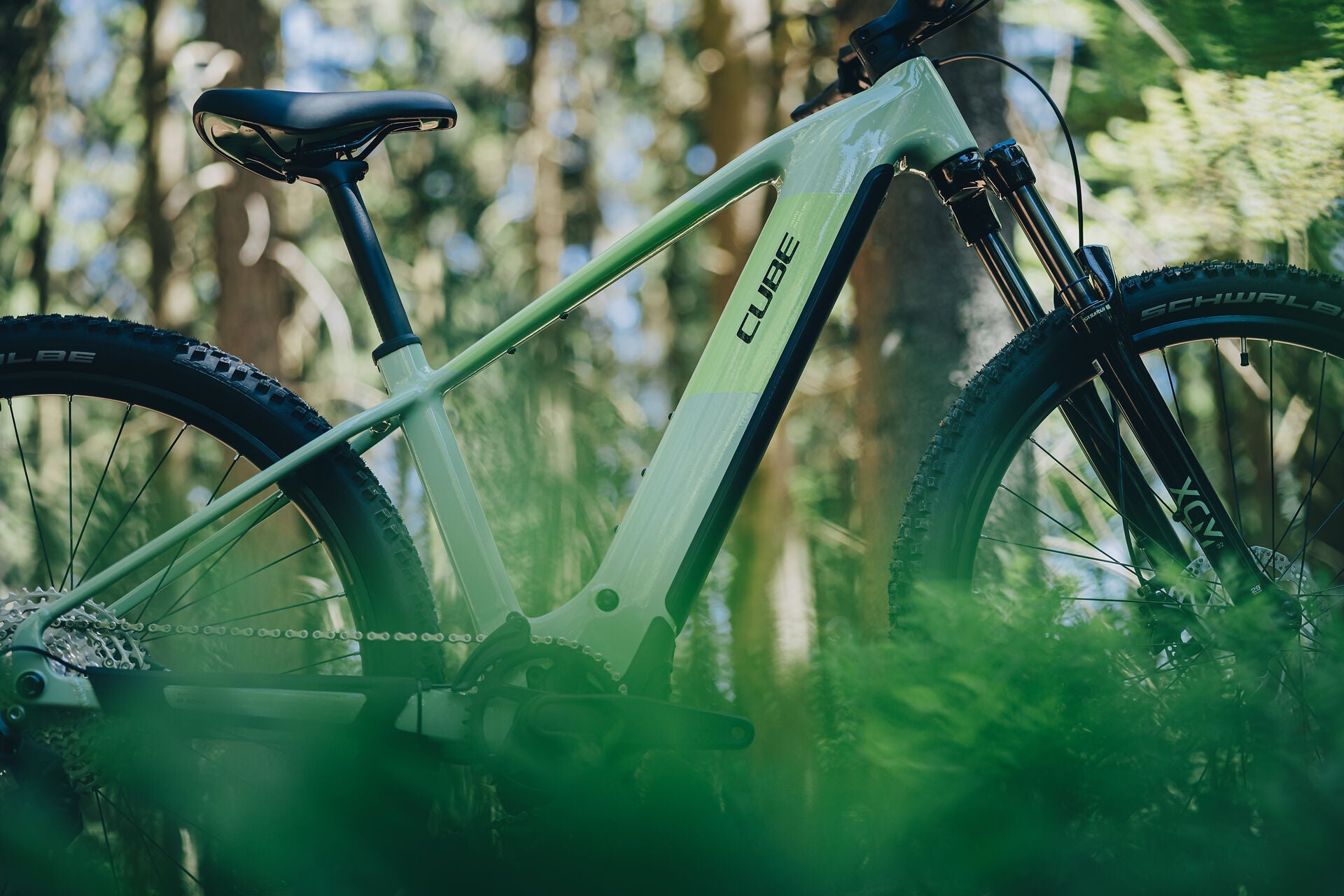 Cube Reaction Hybrid ONE 720  cactus´n´black 2027 – E-Mountainbike Hardtail – Detailansicht 2