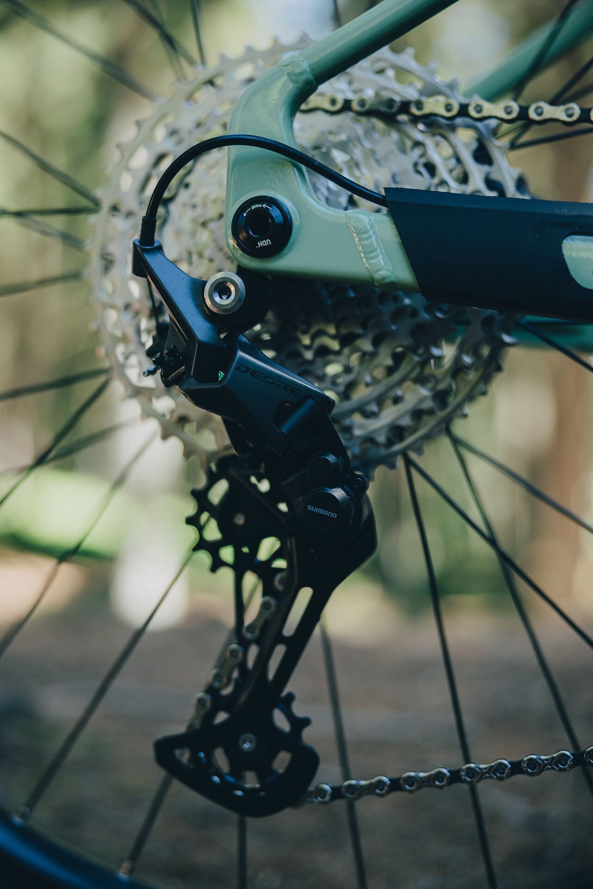 Cube Reaction Hybrid ONE 720  cactus´n´black 2027 – E-Mountainbike Hardtail – Detailansicht 5