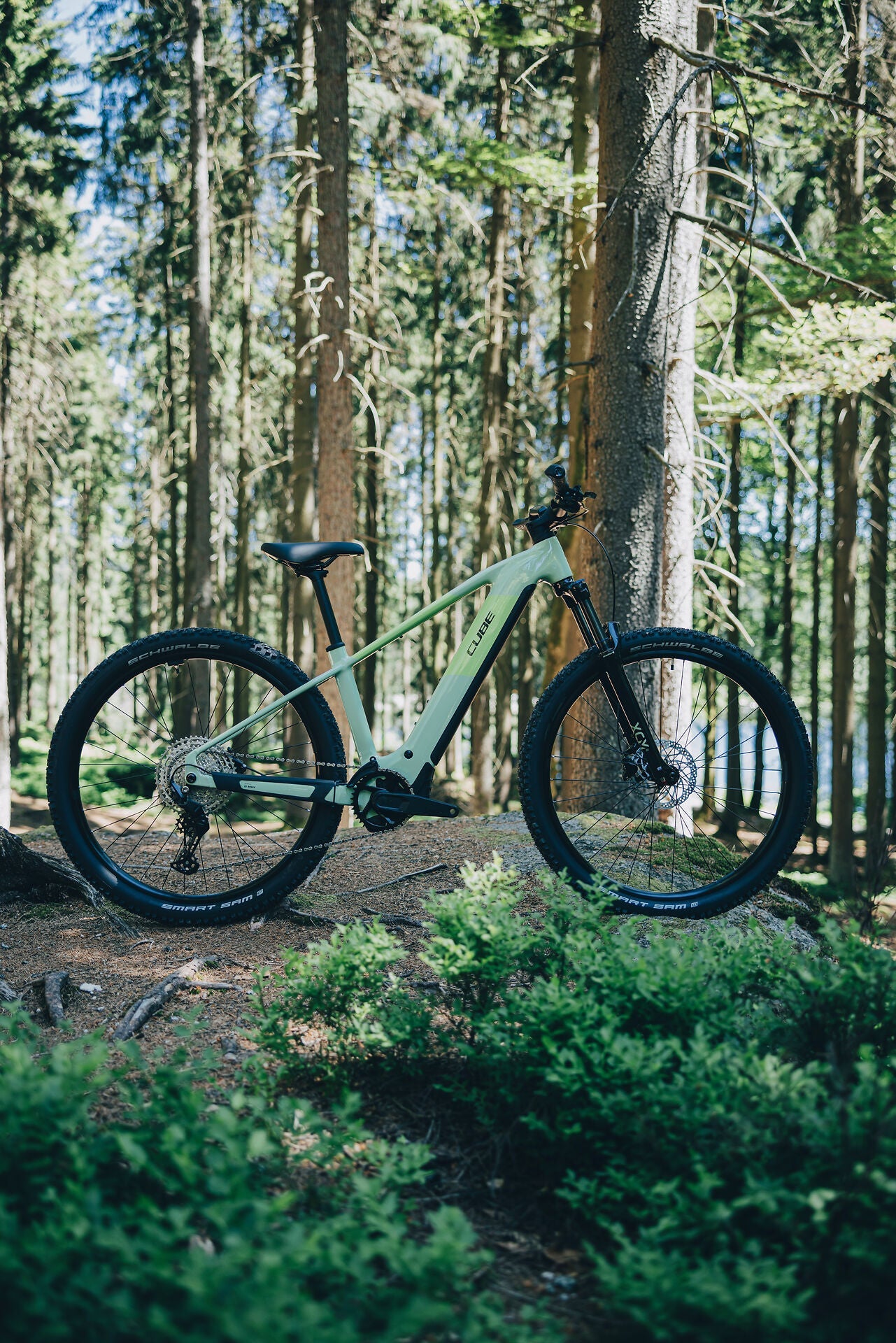Cube Reaction Hybrid ONE 720  cactus´n´black 2027 – E-Mountainbike Hardtail – Seitenansicht 2