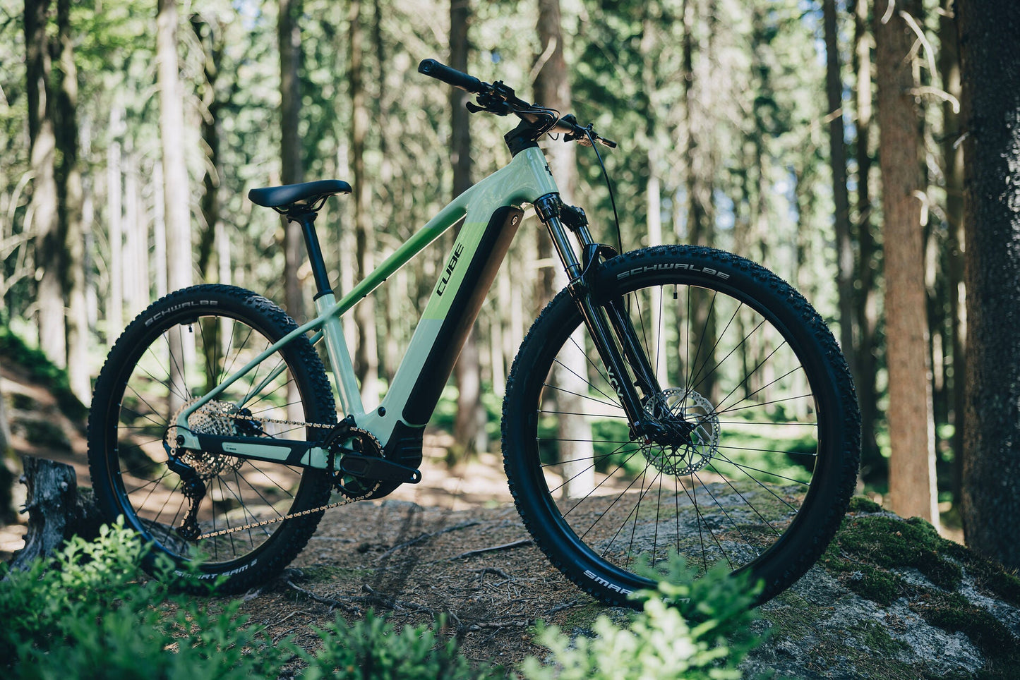 Cube Reaction Hybrid ONE 720  cactus´n´black 2027 – E-Mountainbike Hardtail – Seitenansicht 3