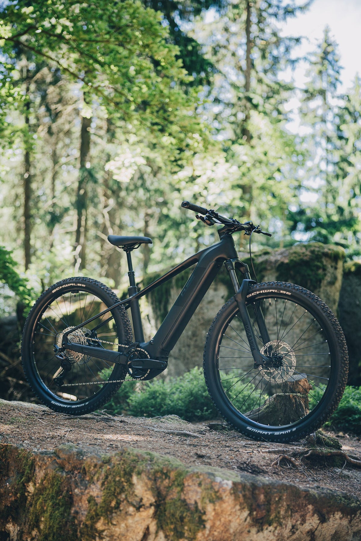Cube Reaction Hybrid Pro 800 silverdust´n´prism 2027 – E-Mountainbike Hardtail – Seitenansicht 4