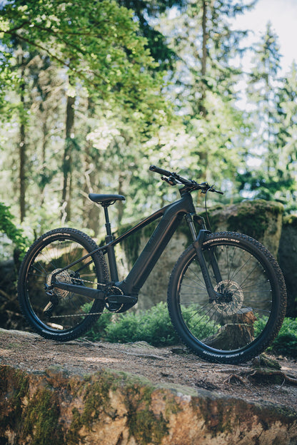 Cube Reaction Hybrid Pro 800 silverdust´n´prism 2027 – E-Mountainbike Hardtail – Seitenansicht 4