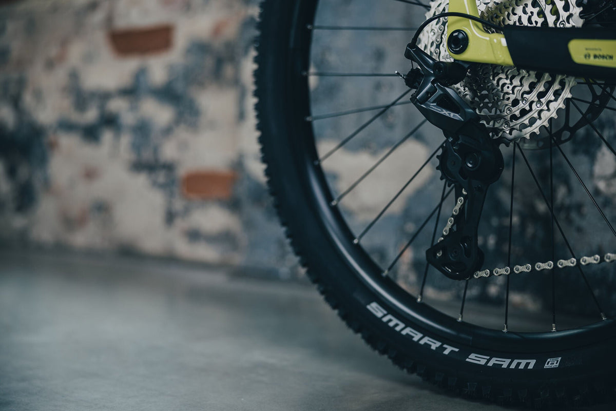 Cube Reaction Hybrid Race 800 bananasplit´n´black 2027 – E-Mountainbike Hardtail – Detailansicht 3