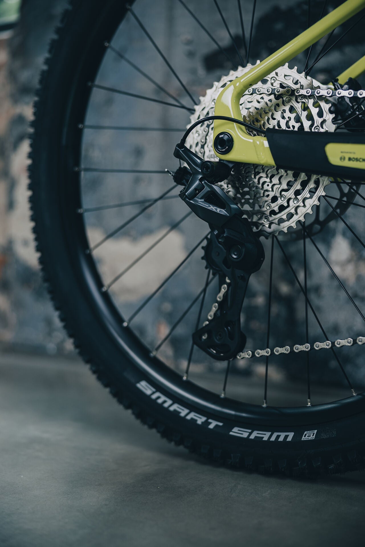 Cube Reaction Hybrid Race 800 bananasplit´n´black 2027 – E-Mountainbike Hardtail – Detailansicht 4
