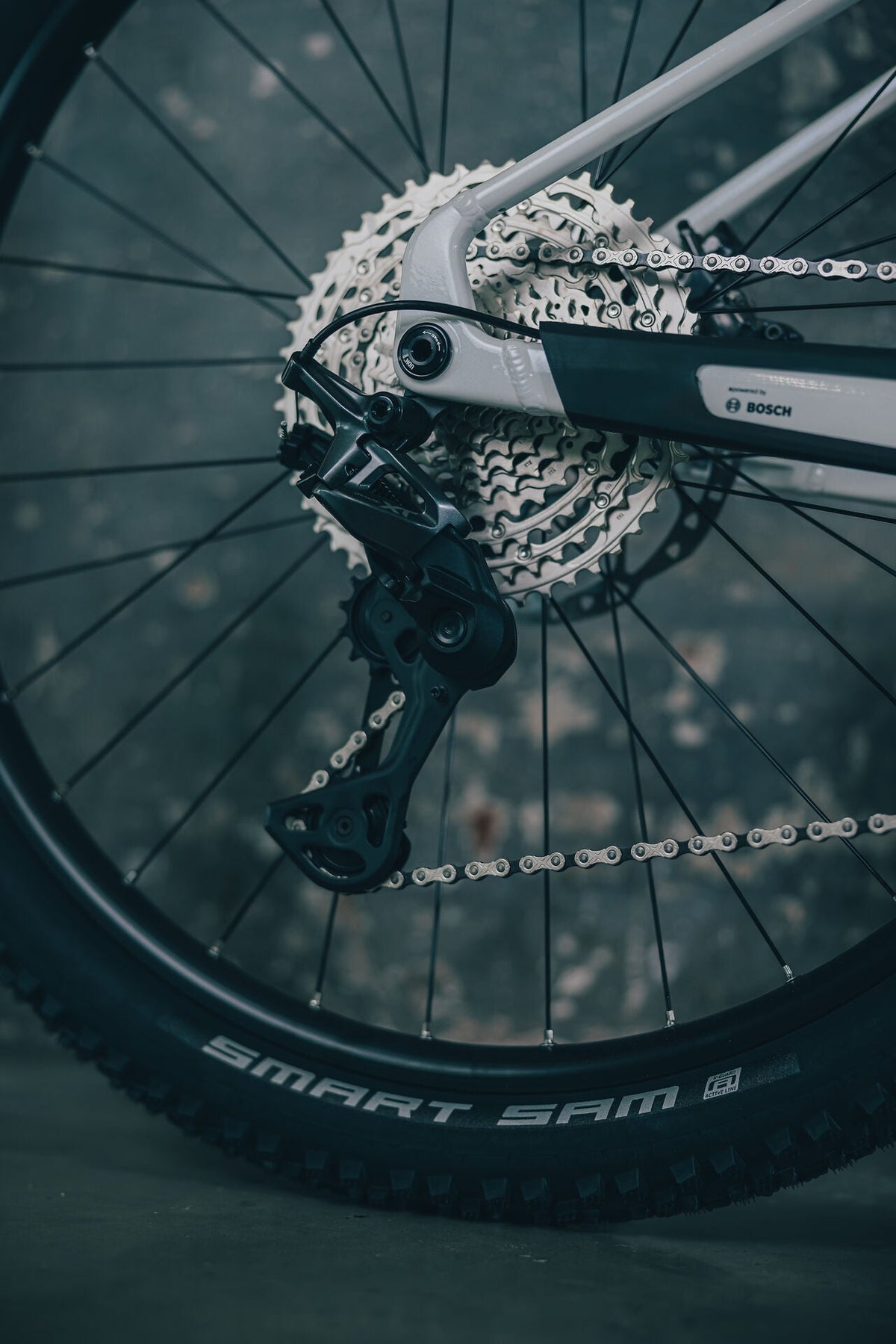 Cube Reaction Hybrid Race 800 snow´n´black 2027 – E-Mountainbike Hardtail – Detailansicht 7