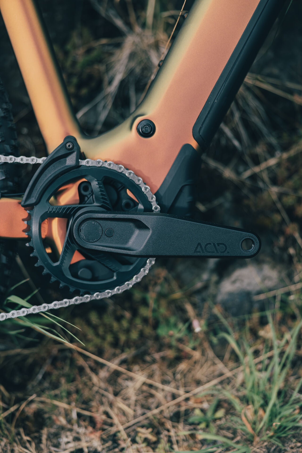 Cube Reaction Hybrid SLX 800 autumn´n´black 2027 – E-Mountainbike Hardtail – Detailansicht 2