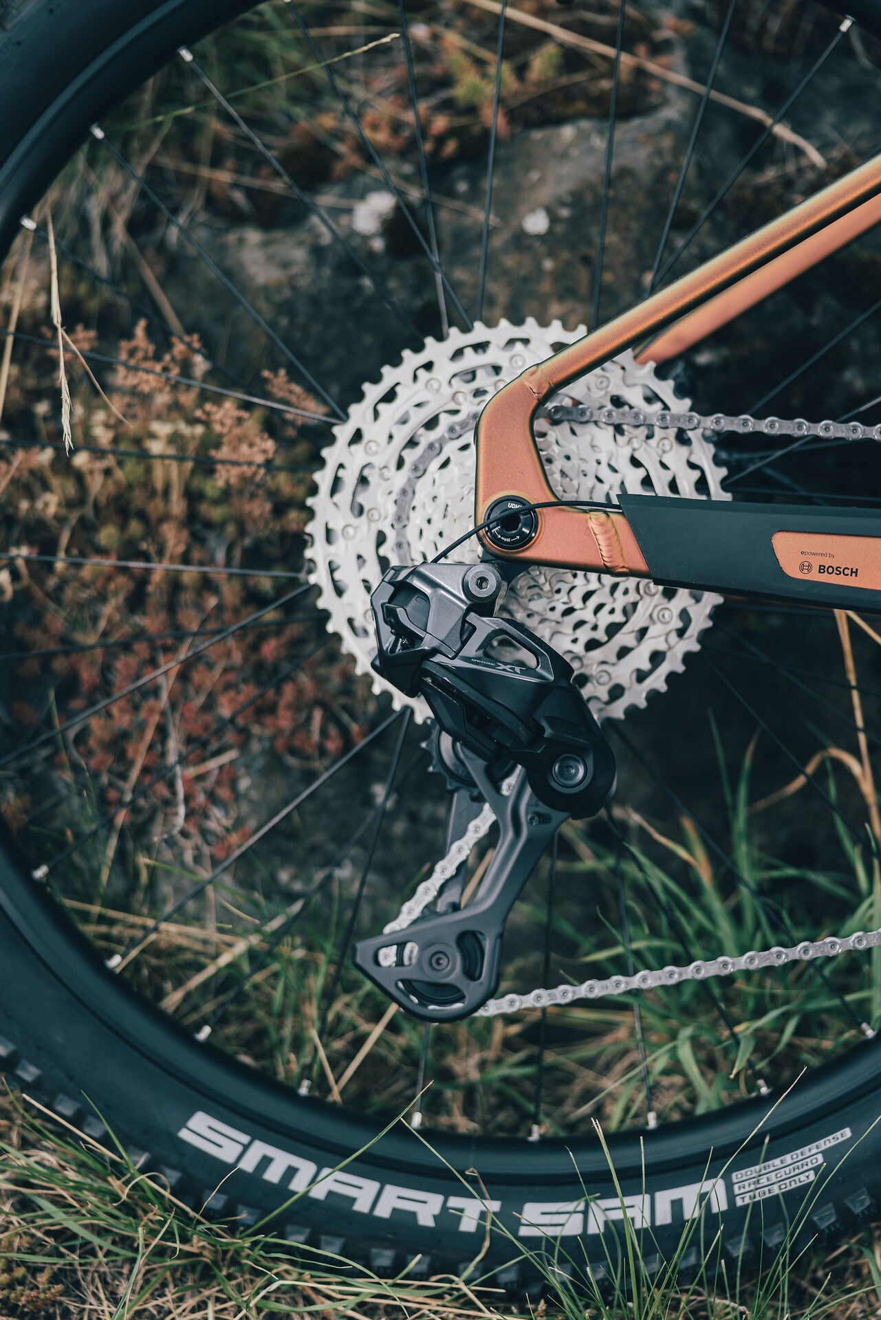 Cube Reaction Hybrid SLX 800 autumn´n´black 2027 – E-Mountainbike Hardtail – Detailansicht 5