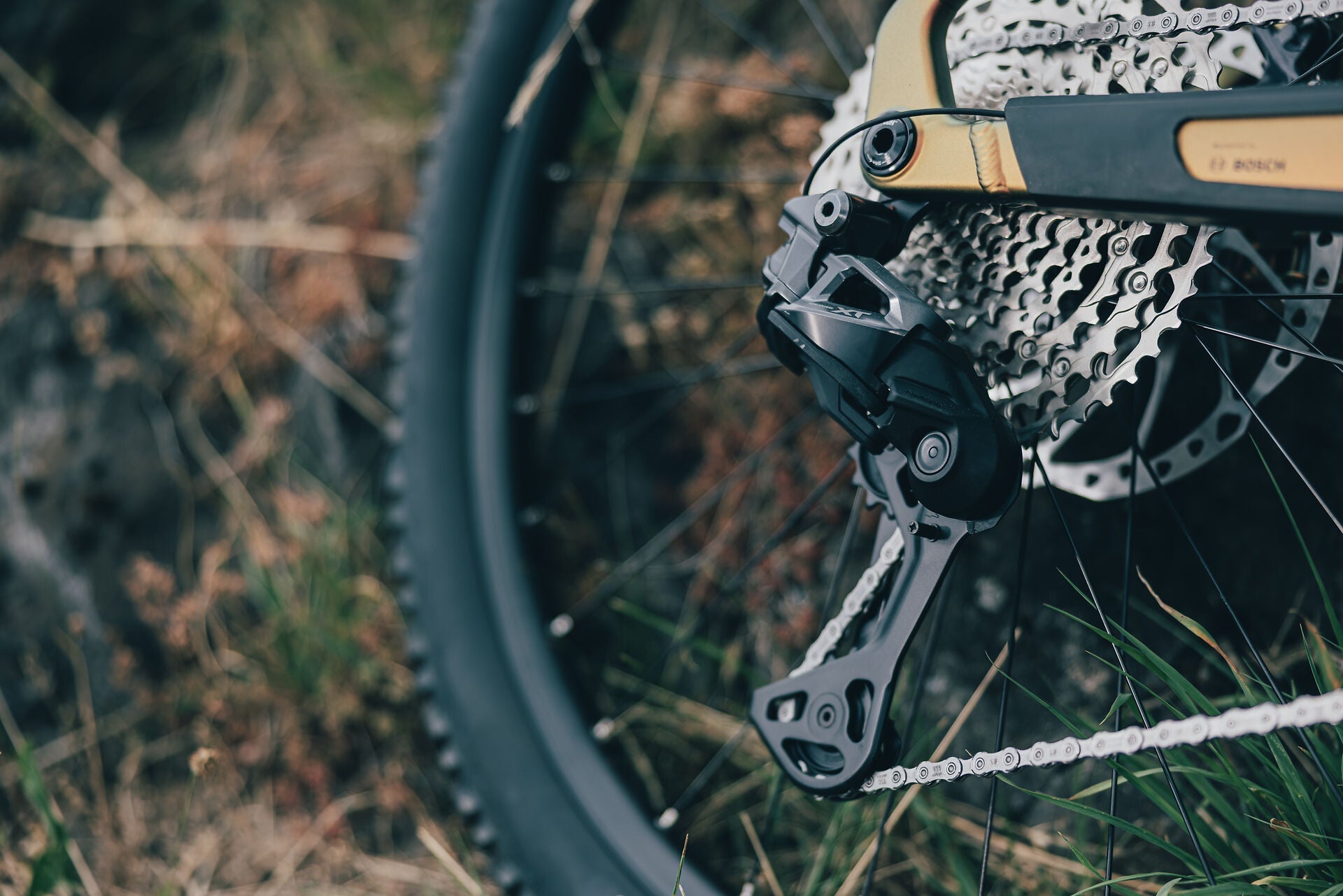 Cube Reaction Hybrid SLX 800 autumn´n´black 2027 – E-Mountainbike Hardtail – Detailansicht 7