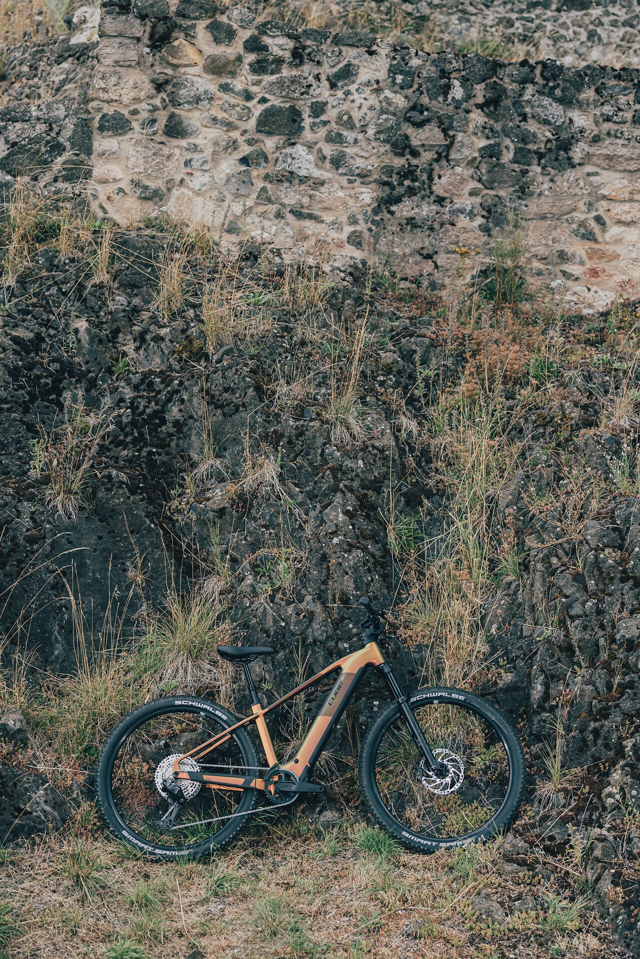 Cube Reaction Hybrid SLX 800 autumn´n´black 2027 – E-Mountainbike Hardtail – Seitenansicht 2