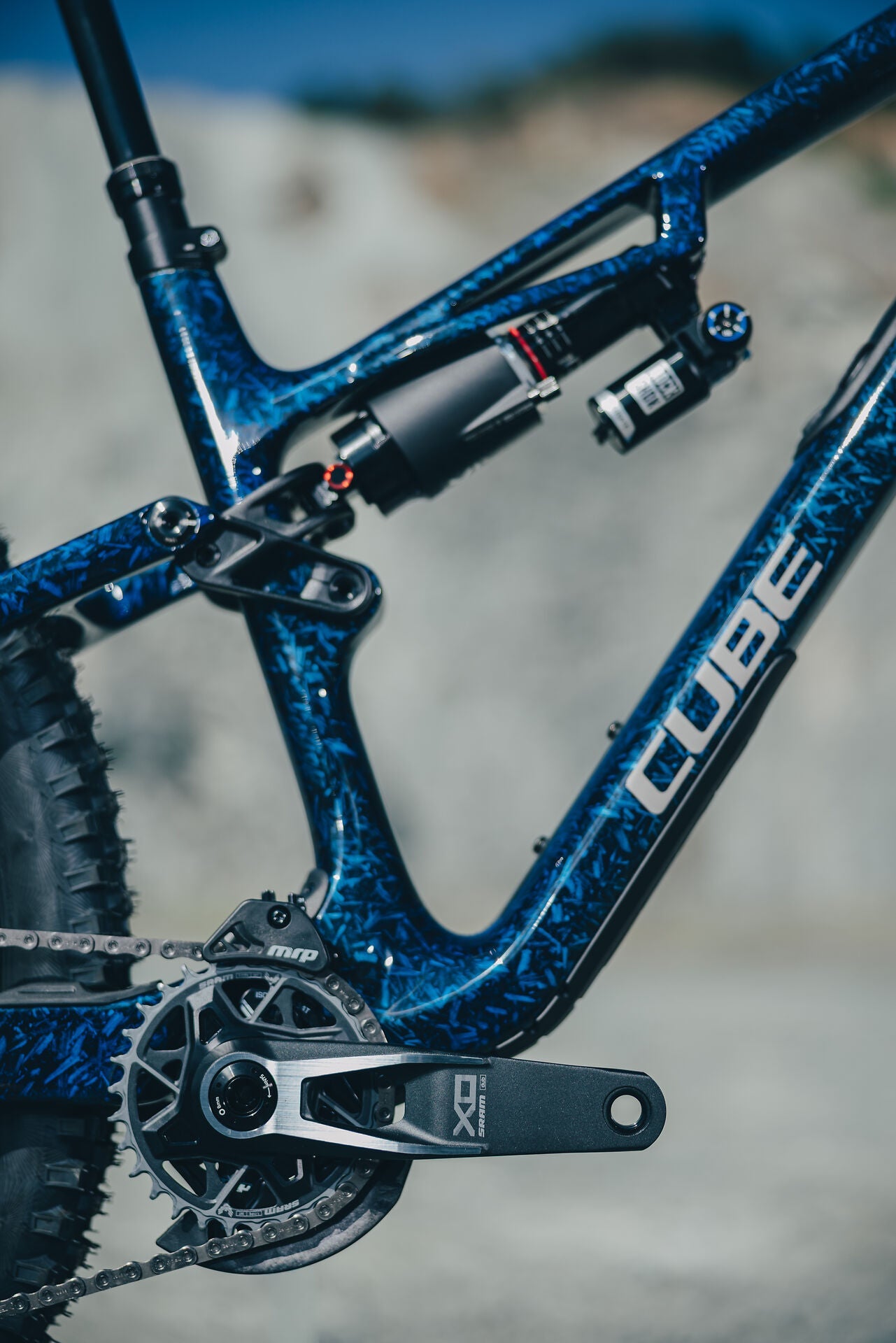 Cube Stereo C:62 Super TM splintercobalt´n´chrome 2027 – Mountainbike Fully – Detailansicht 1