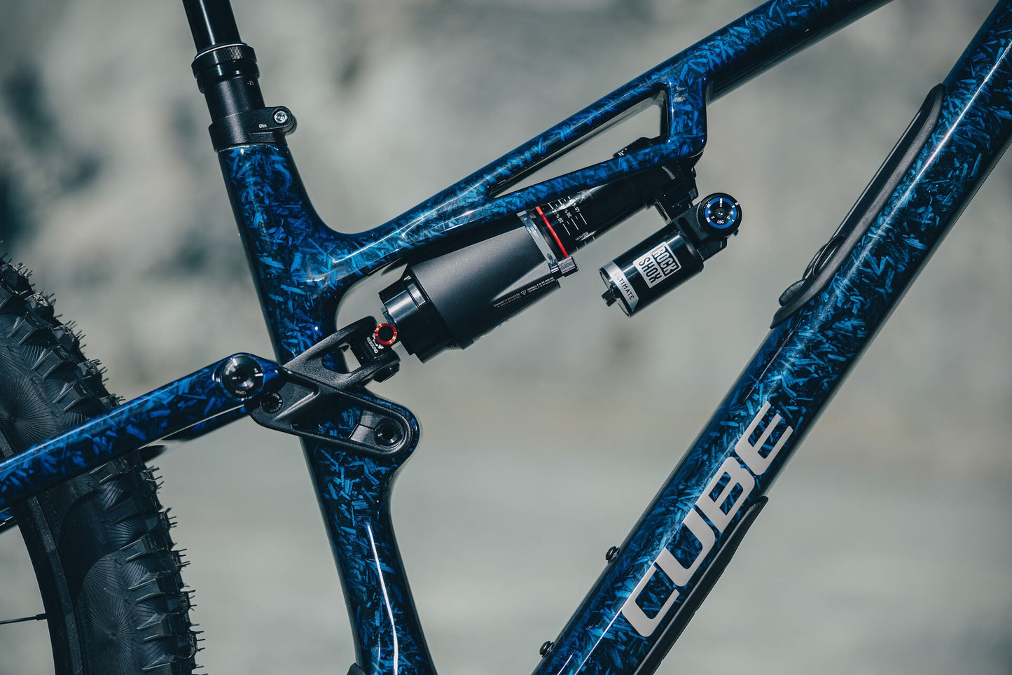 Cube Stereo C:62 Super TM splintercobalt´n´chrome 2027 – Mountainbike Fully – Detailansicht 2