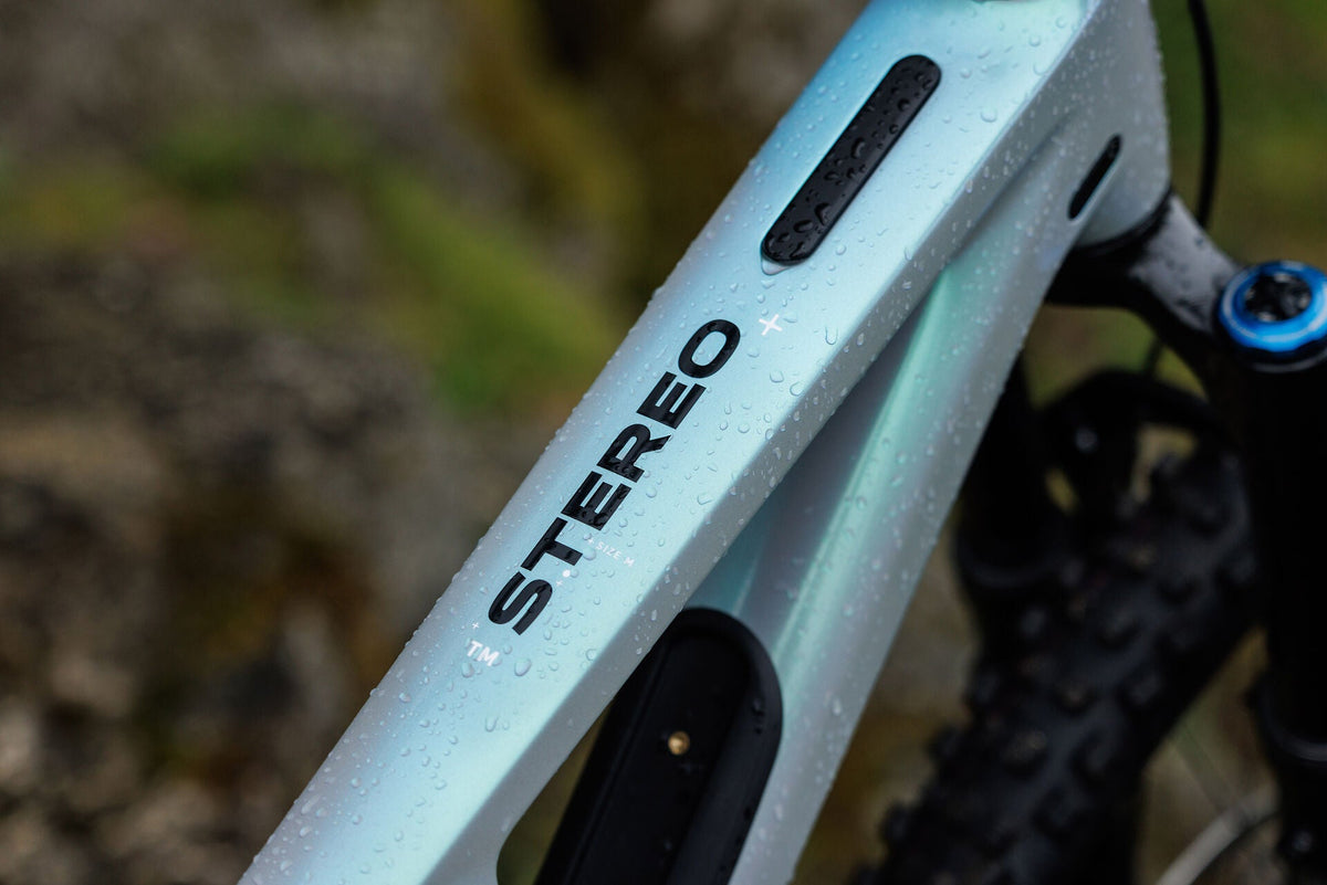 Cube Stereo HPC TM greenfusion´n´black 2027 – Mountainbike Fully – Detailansicht 1