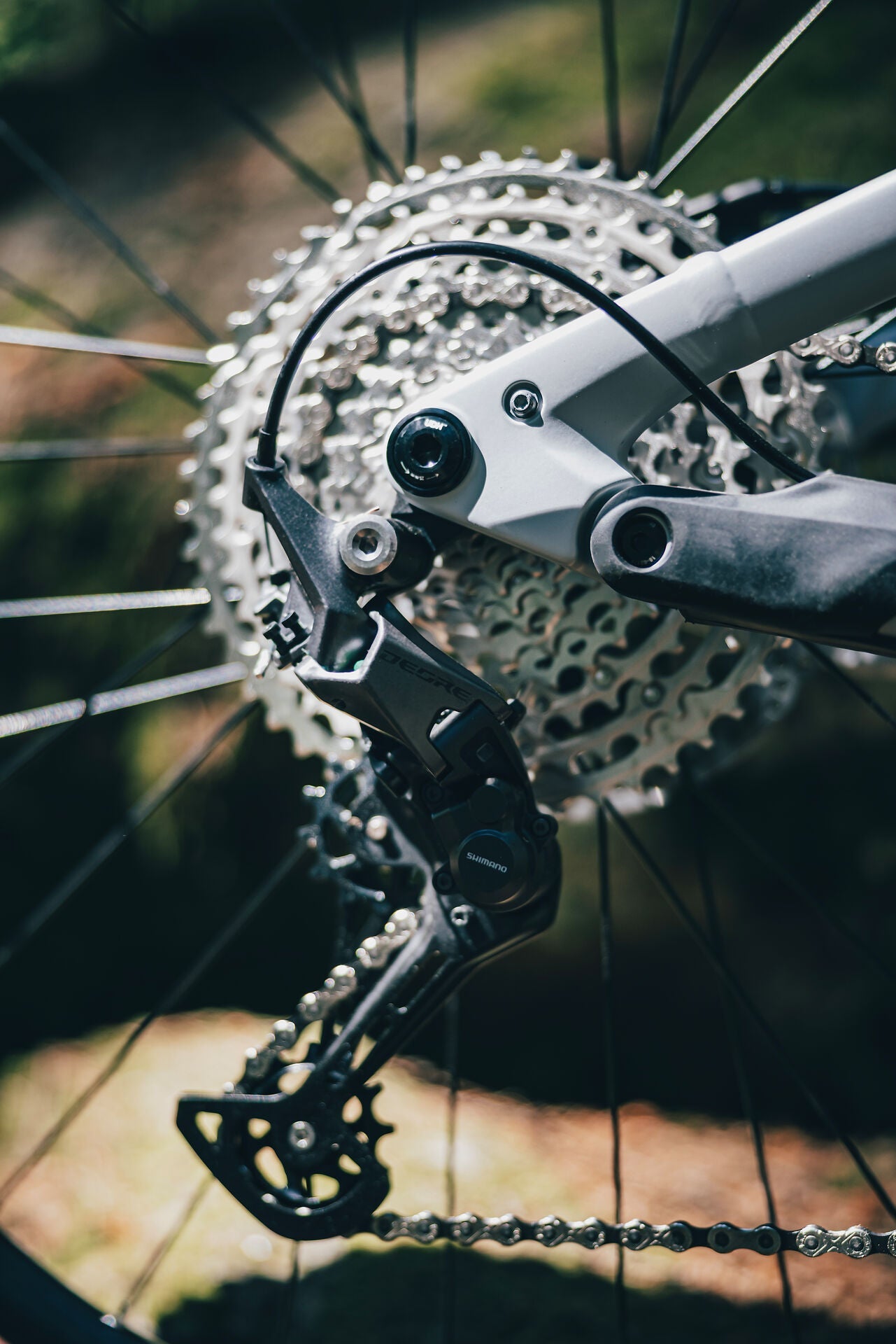 Cube Stereo Hybrid ONE22 Pro 800 foggrey´n´sparklerose 2027 – E-Mountainbike Fully – Detailansicht 7