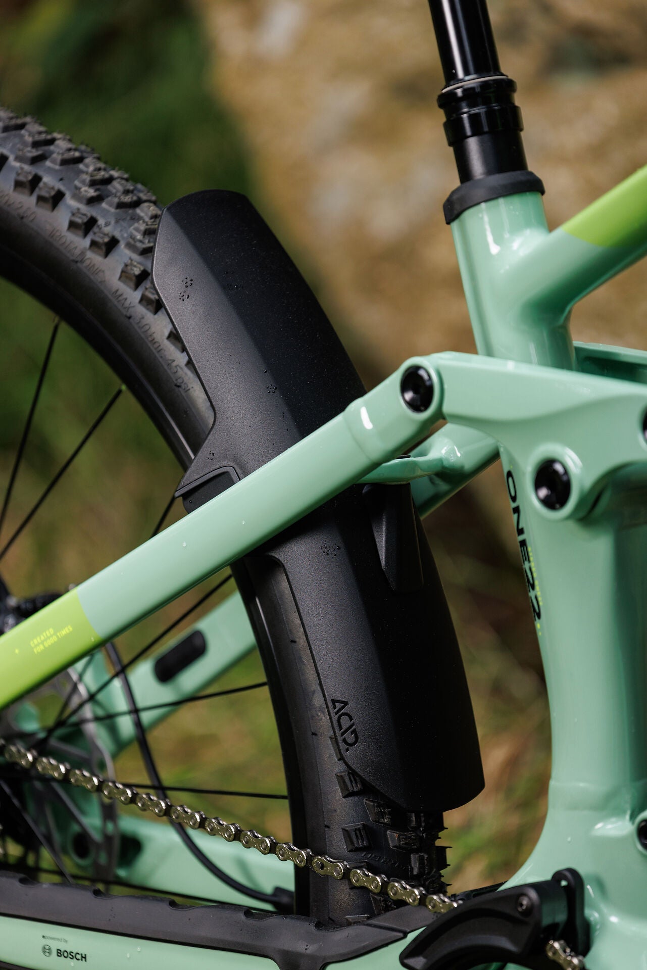 Cube Stereo Hybrid ONE22 SLX 800 cactus´n´black 2027 – E-Mountainbike Fully – Detailansicht 2
