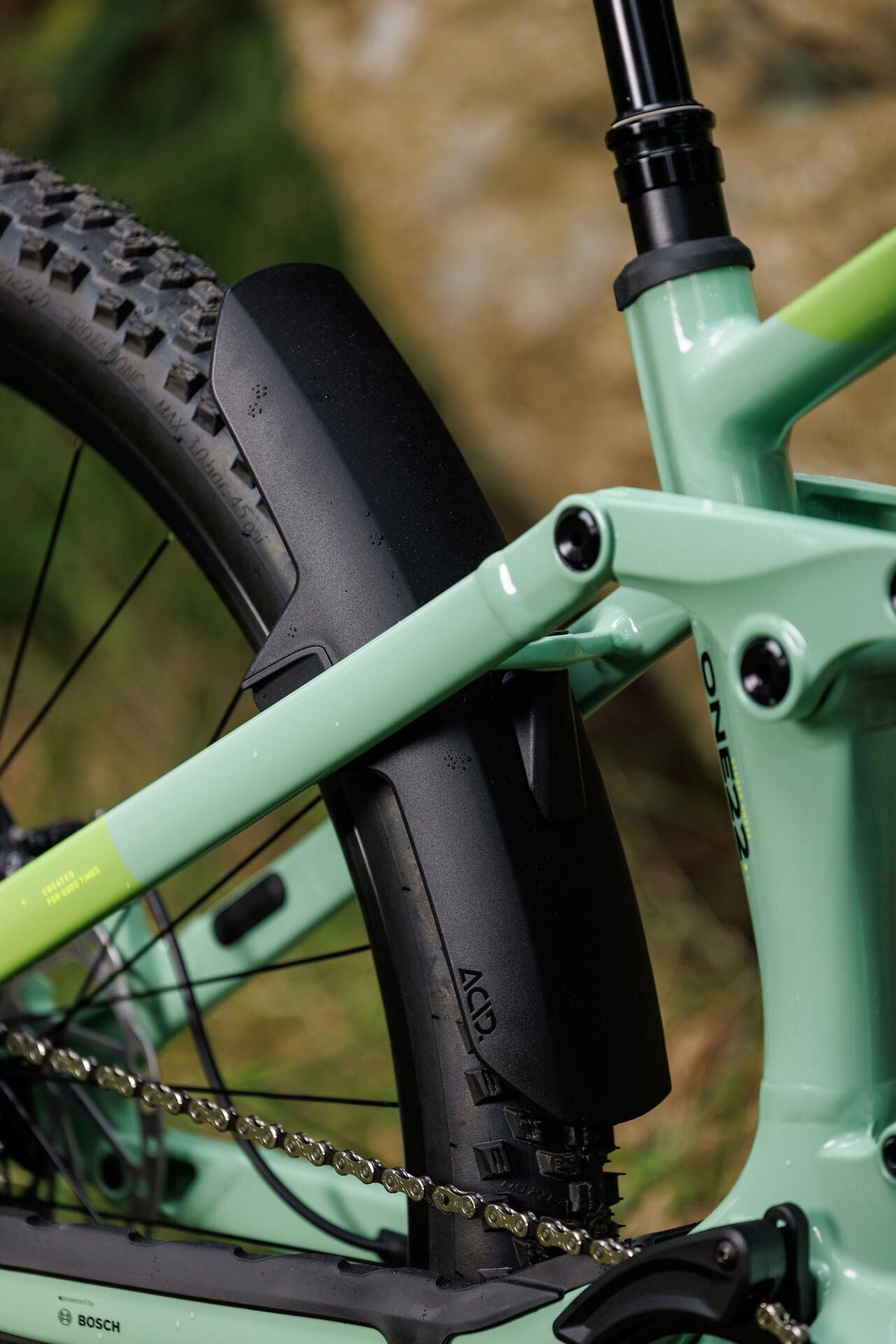 Cube Stereo Hybrid ONE22 SLX 800 cactus´n´black 2027 – E-Mountainbike Fully – Detailansicht 2