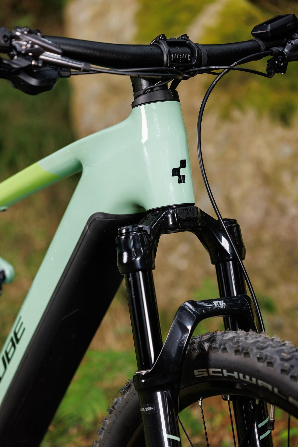 Cube Stereo Hybrid ONE22 SLX 800 cactus´n´black 2027 – E-Mountainbike Fully – Detailansicht 5