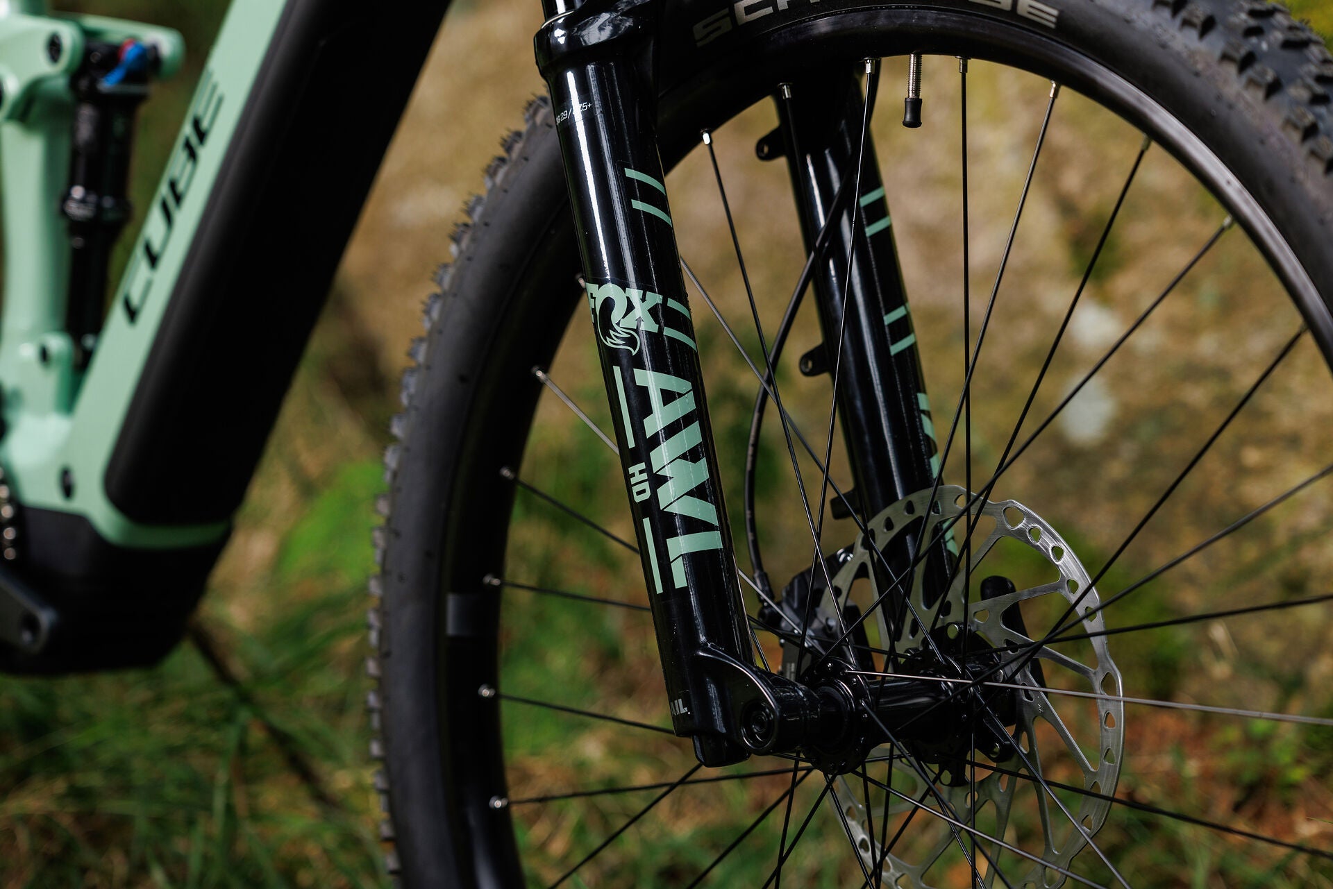 Cube Stereo Hybrid ONE22 SLX 800 cactus´n´black 2027 – E-Mountainbike Fully – Detailansicht 6