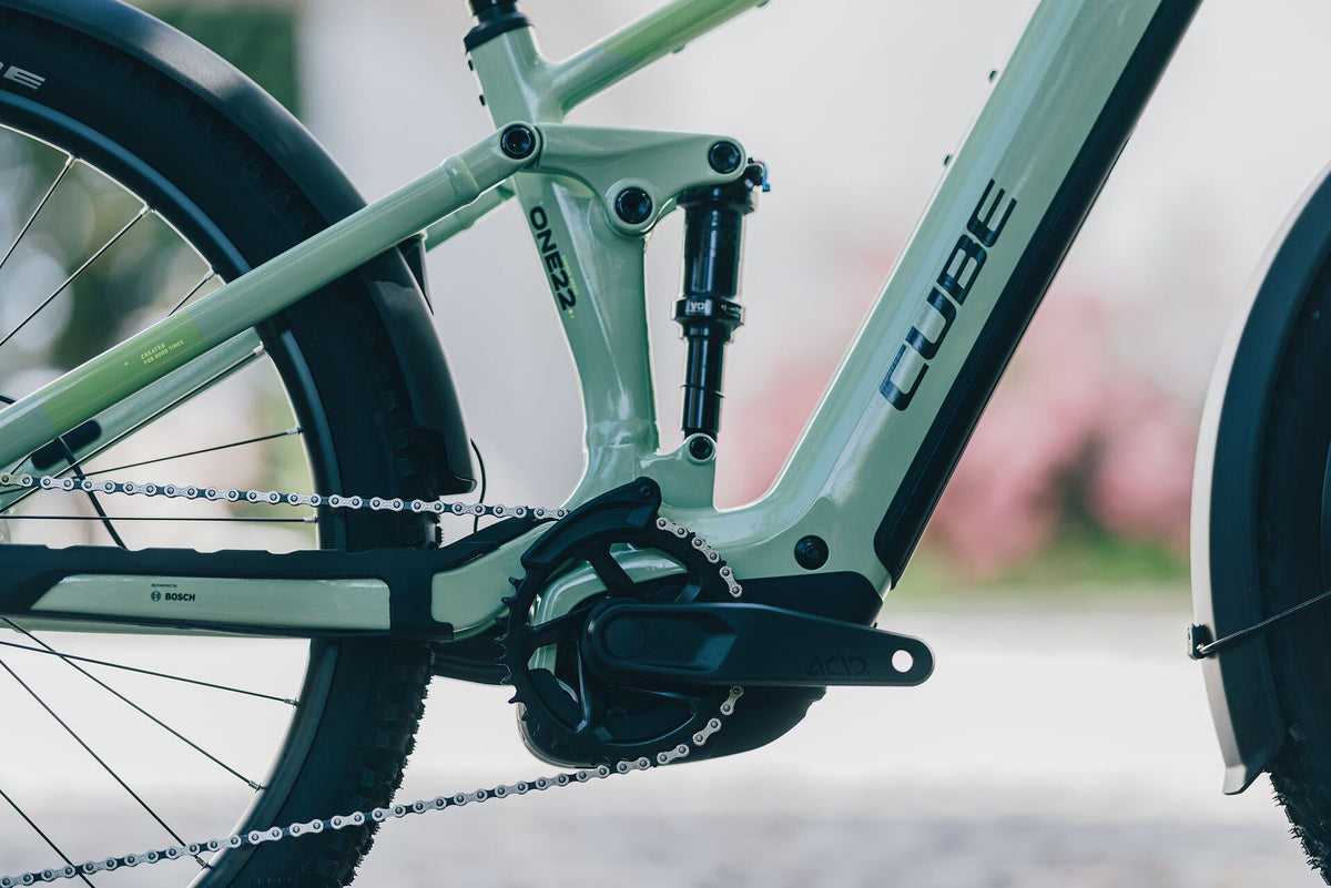 Cube Stereo Hybrid ONE22 SLX 800 FE cactus´n´black 2027 – E-Mountainbike Fully – Detailansicht 2