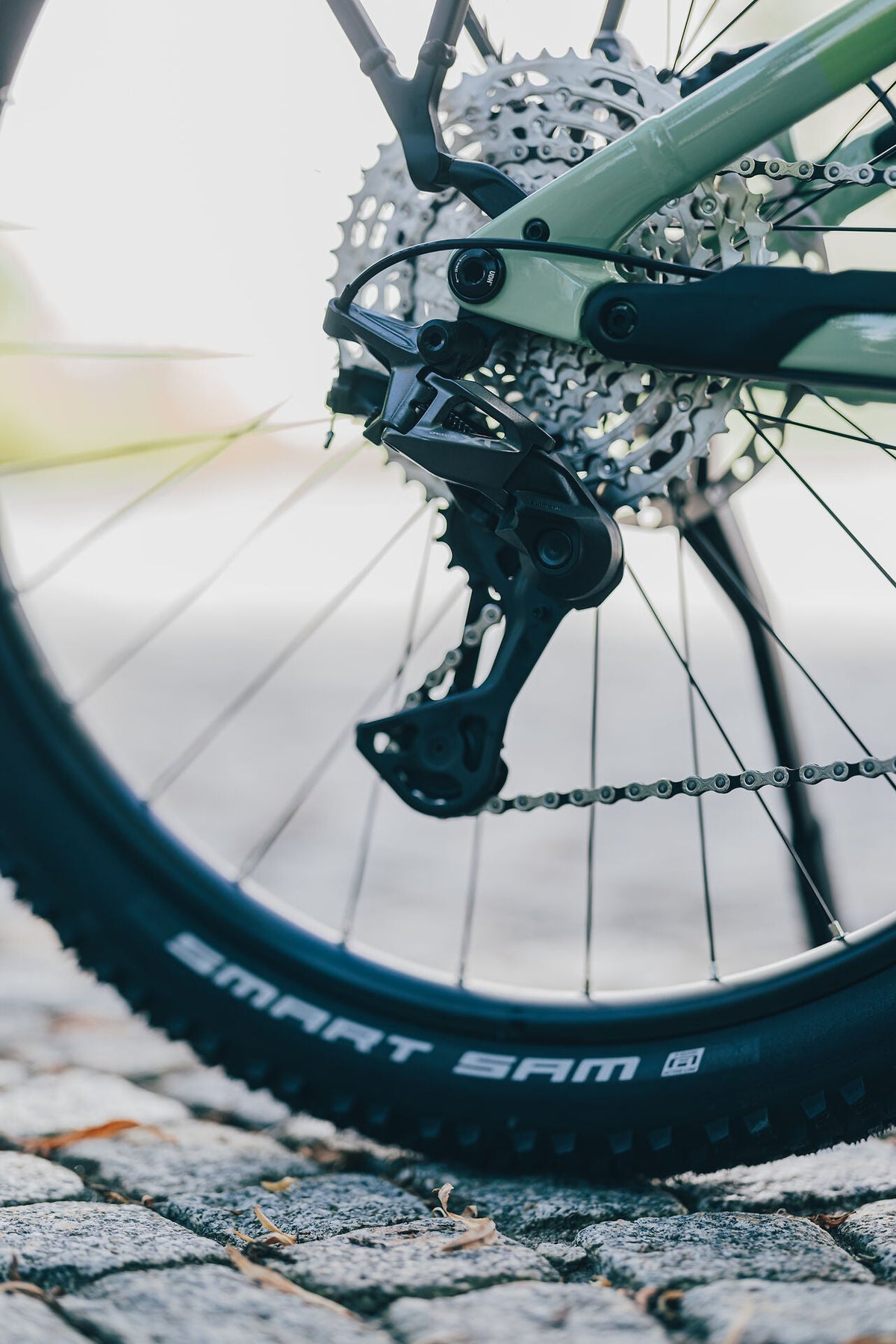 Cube Stereo Hybrid ONE22 SLX 800 FE cactus´n´black 2027 – E-Mountainbike Fully – Detailansicht 3