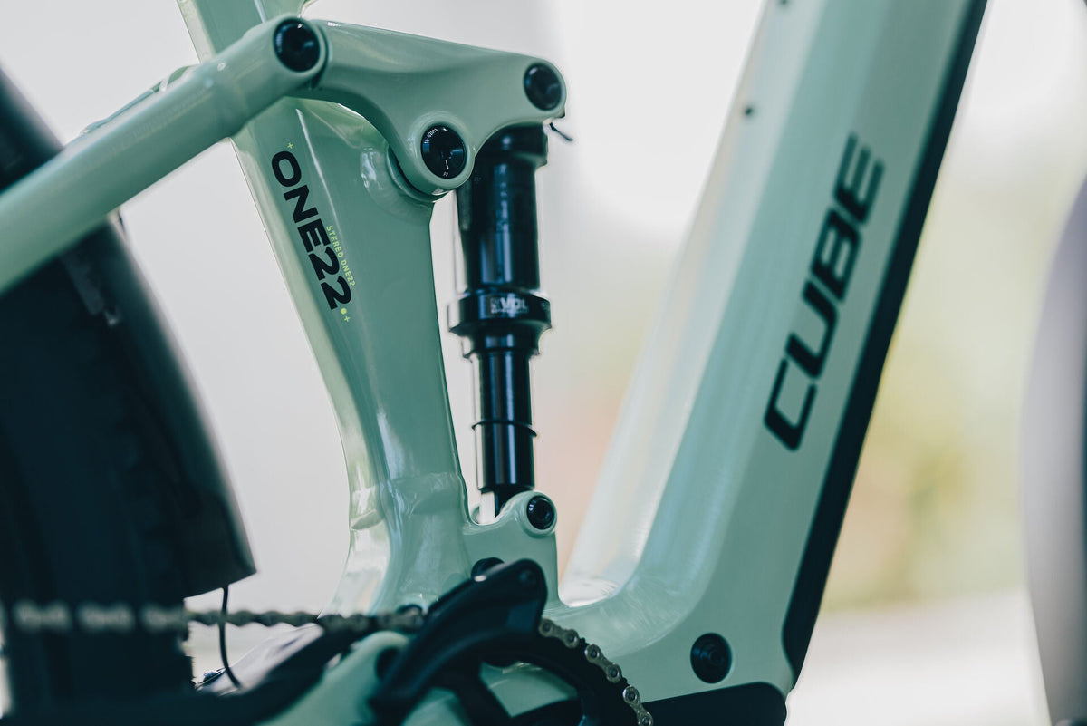 Cube Stereo Hybrid ONE22 SLX 800 FE cactus´n´black 2027 – E-Mountainbike Fully – Detailansicht 5