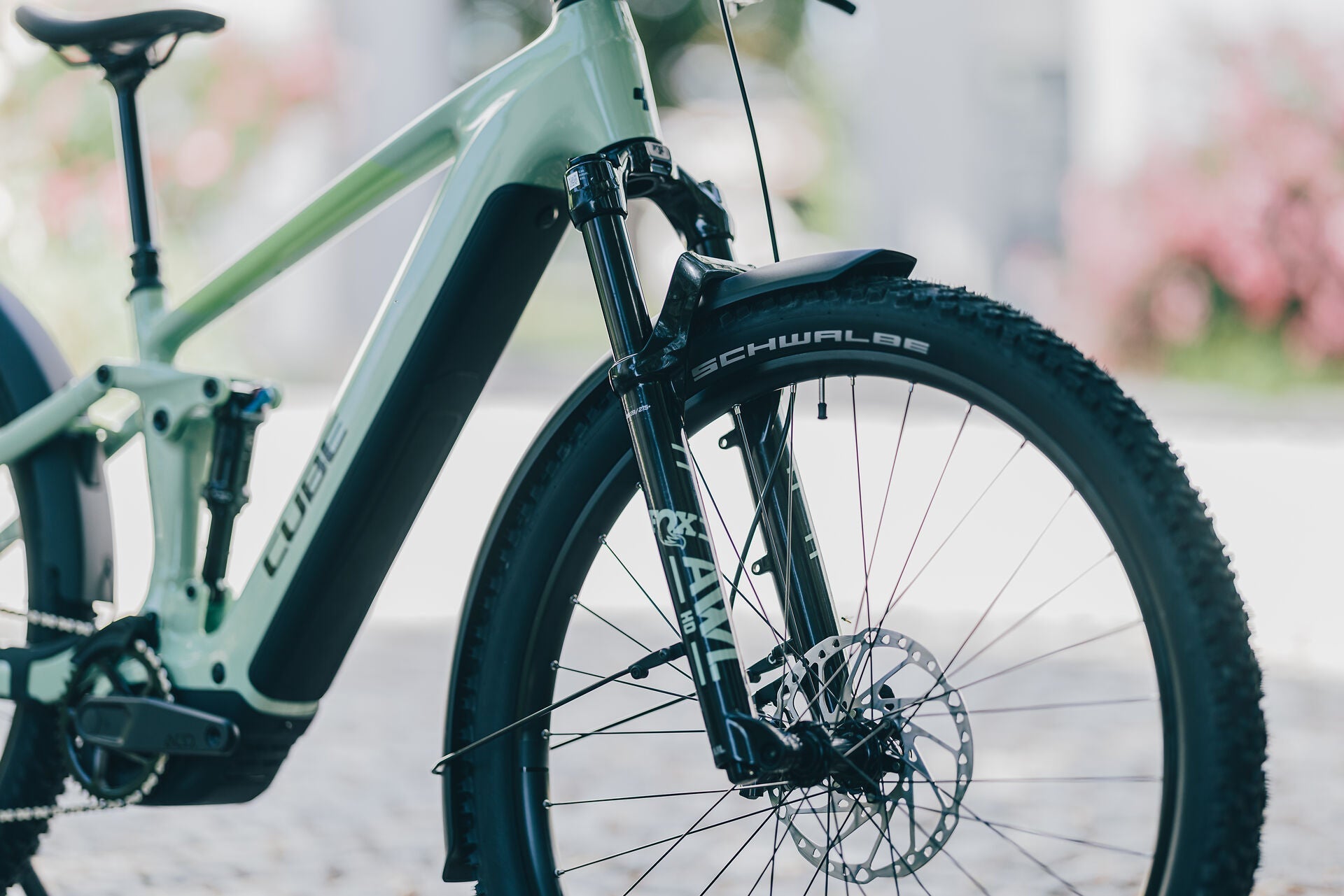 Cube Stereo Hybrid ONE22 SLX 800 FE cactus´n´black 2027 – E-Mountainbike Fully – Detailansicht 10