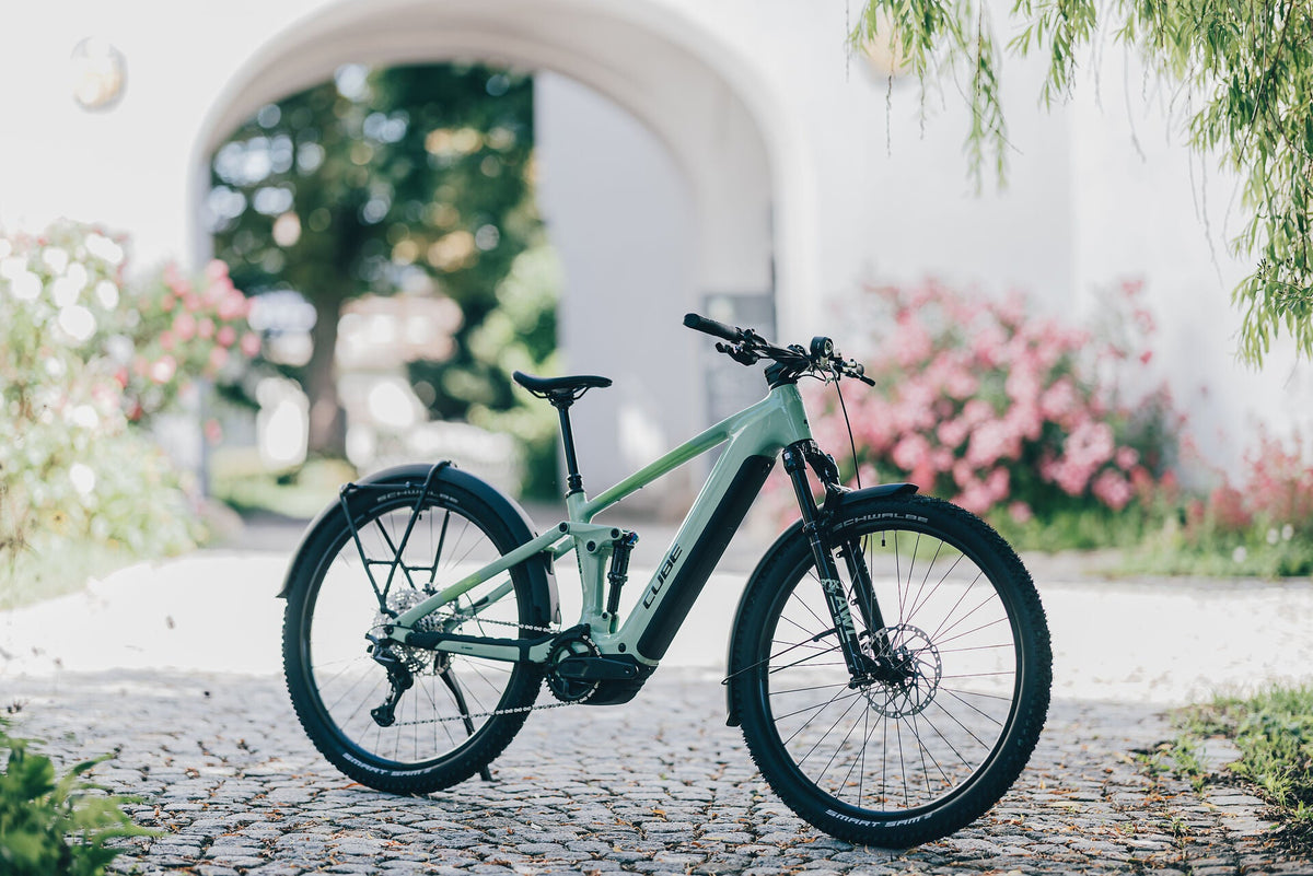 Cube Stereo Hybrid ONE22 SLX 800 FE cactus´n´black 2027 – E-Mountainbike Fully – Seitenansicht 2