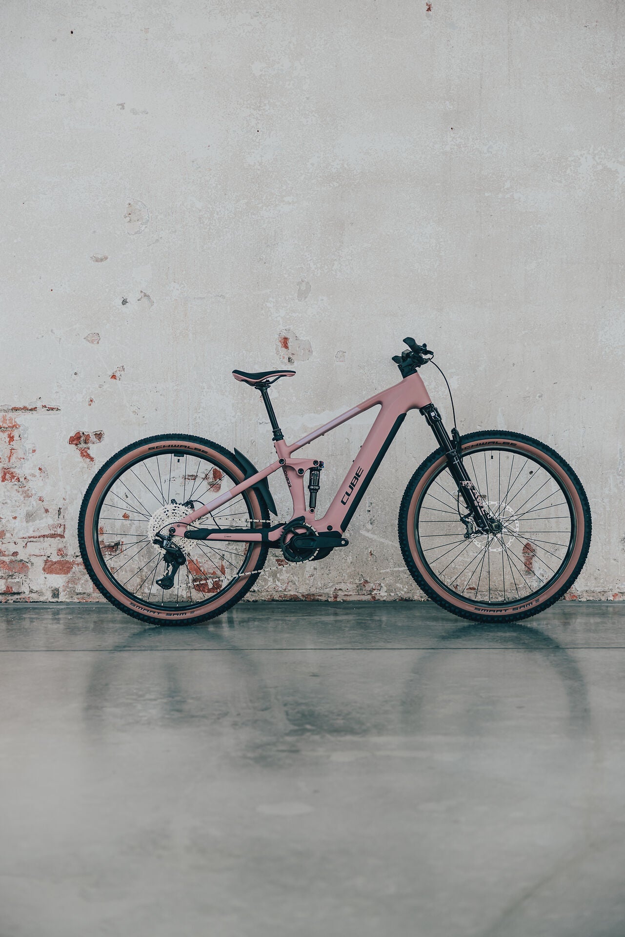 Cube Stereo Hybrid ONE22 SLX 800 ruby´n´black 2027 – E-Mountainbike Fully – Seitenansicht 2