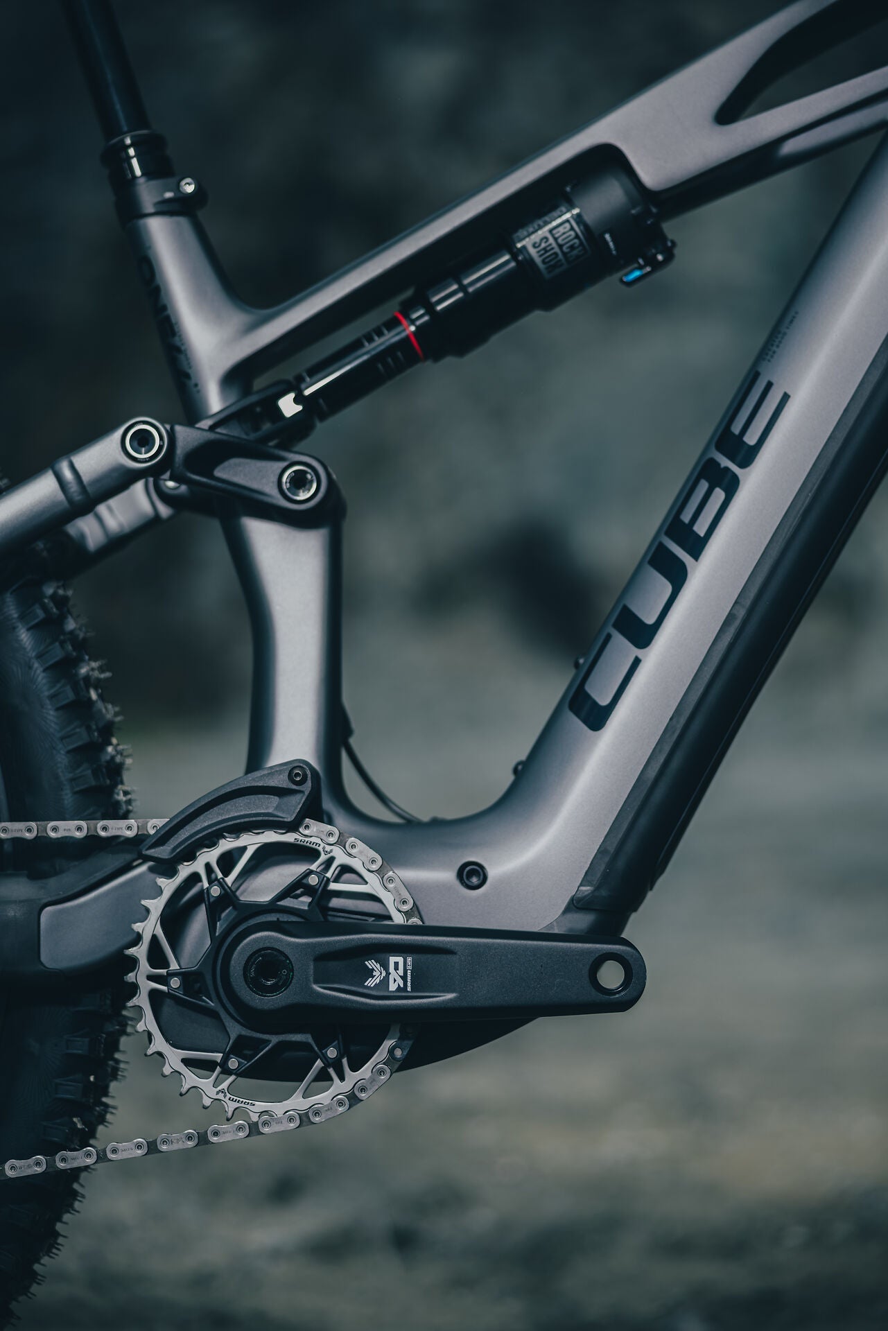 Cube Stereo Hybrid ONE44 HPC EXC 800 slabgrey´n´black 2027 – E-Mountainbike Fully – Detailansicht 3