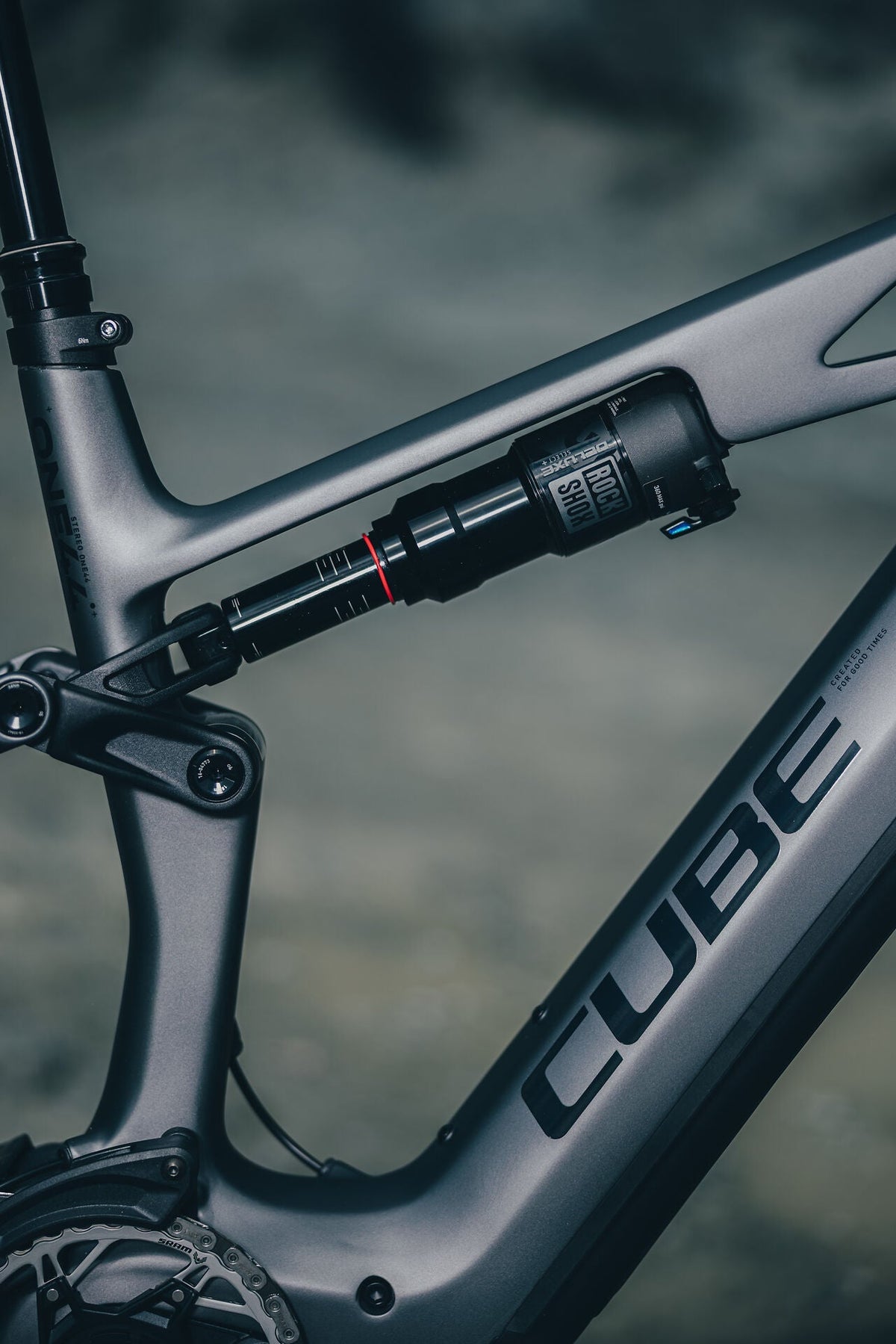 Cube Stereo Hybrid ONE44 HPC EXC 800 slabgrey´n´black 2027 – E-Mountainbike Fully – Detailansicht 5