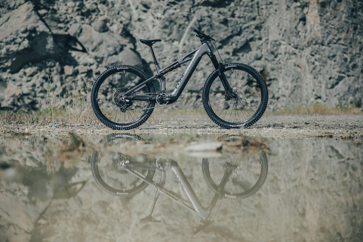 Cube Stereo Hybrid ONE44 HPC EXC 800 slabgrey´n´black 2027 – E-Mountainbike Fully – Seitenansicht 2