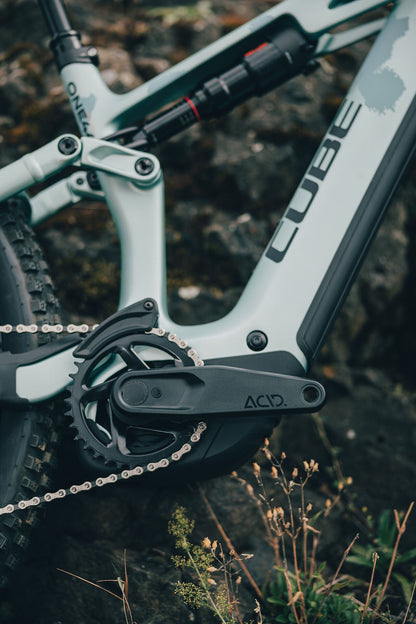 Cube Stereo Hybrid ONE44 HPC Pro 800 pearlaqua´n´black 2027 – E-Mountainbike Fully – Detailansicht 1
