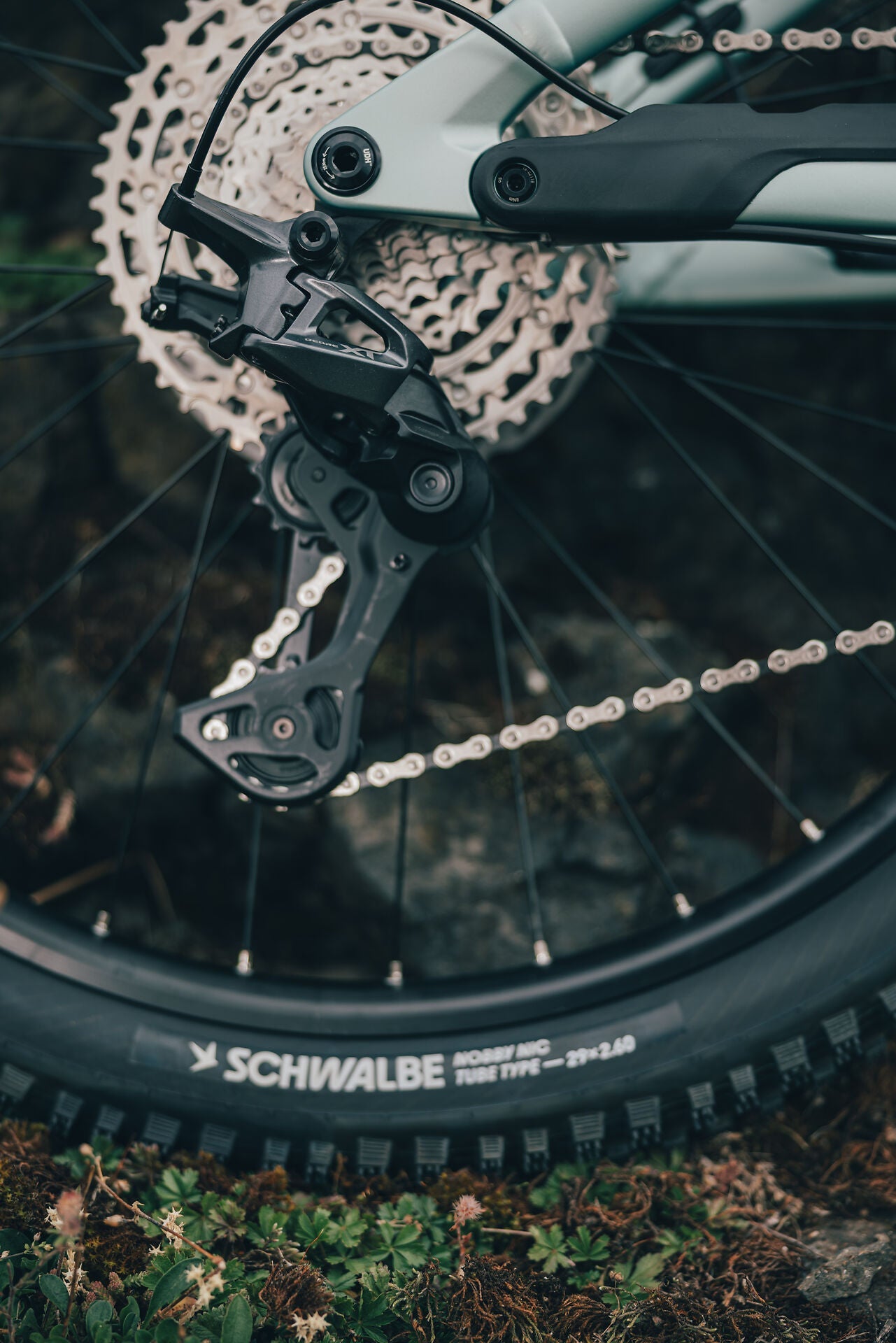 Cube Stereo Hybrid ONE44 HPC Pro 800 pearlaqua´n´black 2027 – E-Mountainbike Fully – Detailansicht 5