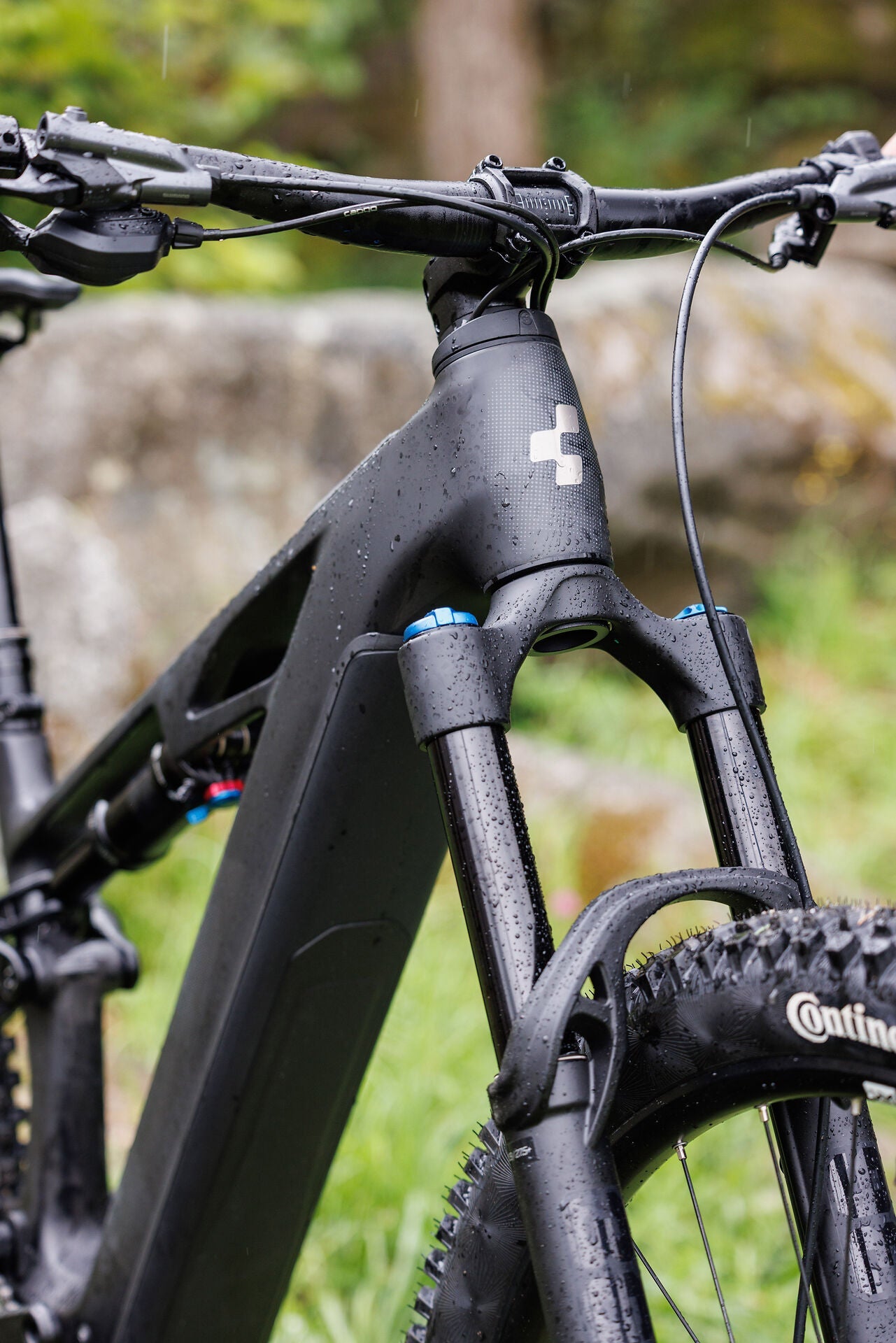 Cube Stereo Hybrid ONE44 HPC SLX 800 blackline 2027 – E-Mountainbike Fully – Detailansicht 1