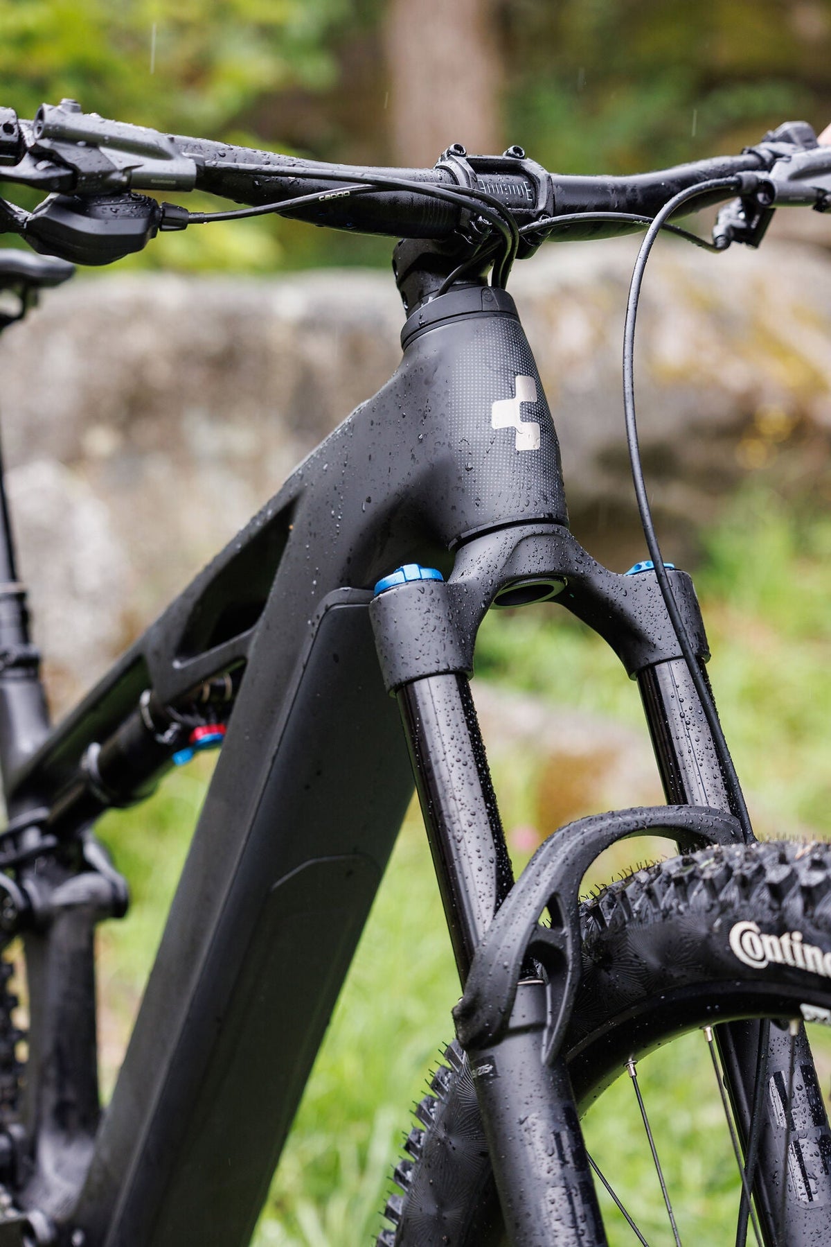 Cube Stereo Hybrid ONE44 HPC SLX 800 blackline 2027 – E-Mountainbike Fully – Detailansicht 1