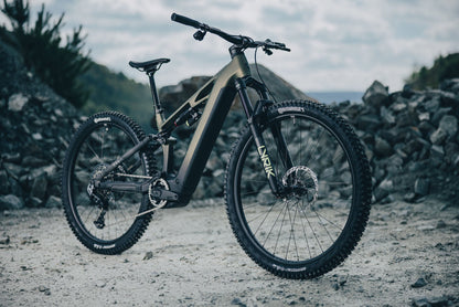 Cube Stereo Hybrid ONE44 HPC TM 800 reedgreen´n´gills 2027 – E-Mountainbike Fully – Seitenansicht 4
