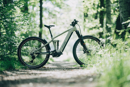 Cube Stereo Hybrid ONE44 SLX 800 oatgrey´n´grey 2027 – E-Mountainbike Fully – Seitenansicht 1