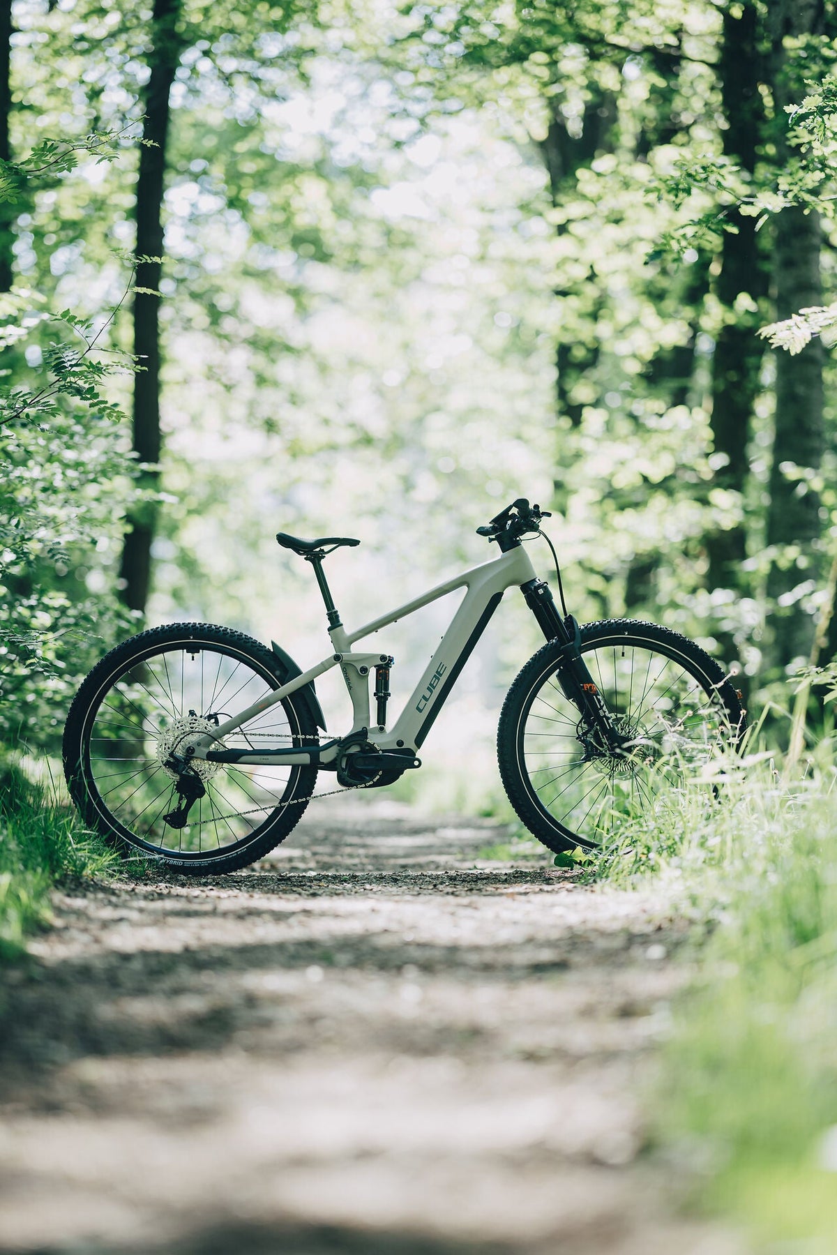 Cube Stereo Hybrid ONE44 SLX 800 oatgrey´n´grey 2027 – E-Mountainbike Fully – Seitenansicht 2