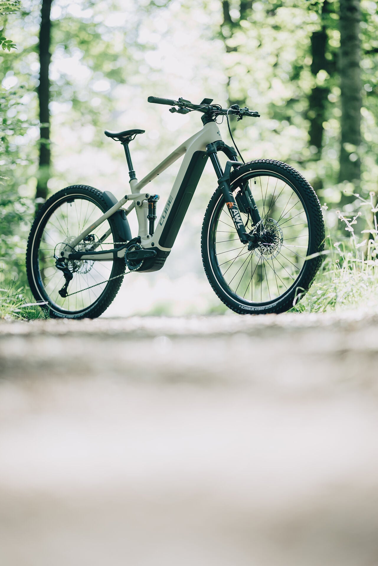 Cube Stereo Hybrid ONE44 SLX 800 oatgrey´n´grey 2027 – E-Mountainbike Fully – Seitenansicht 4
