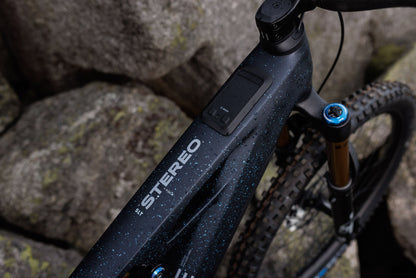Cube Stereo Hybrid ONE77 HPC SLT 800 bluegalaxy´n´grey 2027 – E-Mountainbike Fully – Detailansicht 3