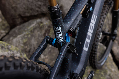 Cube Stereo Hybrid ONE77 HPC SLT 800 bluegalaxy´n´grey 2027 – E-Mountainbike Fully – Detailansicht 7