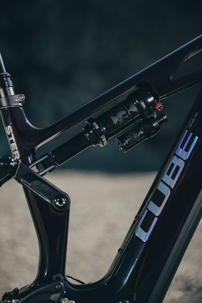 Cube Stereo Hybrid ONE77 HPC SLX 800 liquidred´n´black 2027 – E-Mountainbike Fully – Detailansicht 6