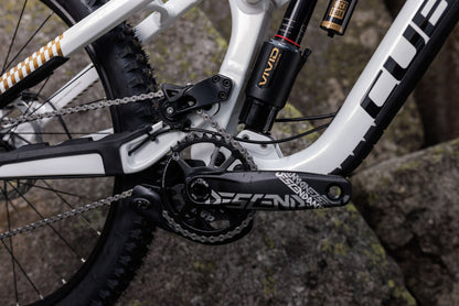 Cube TWO15 Race powdergold´n´black 2027 – Mountainbike Fully – Detailansicht 1