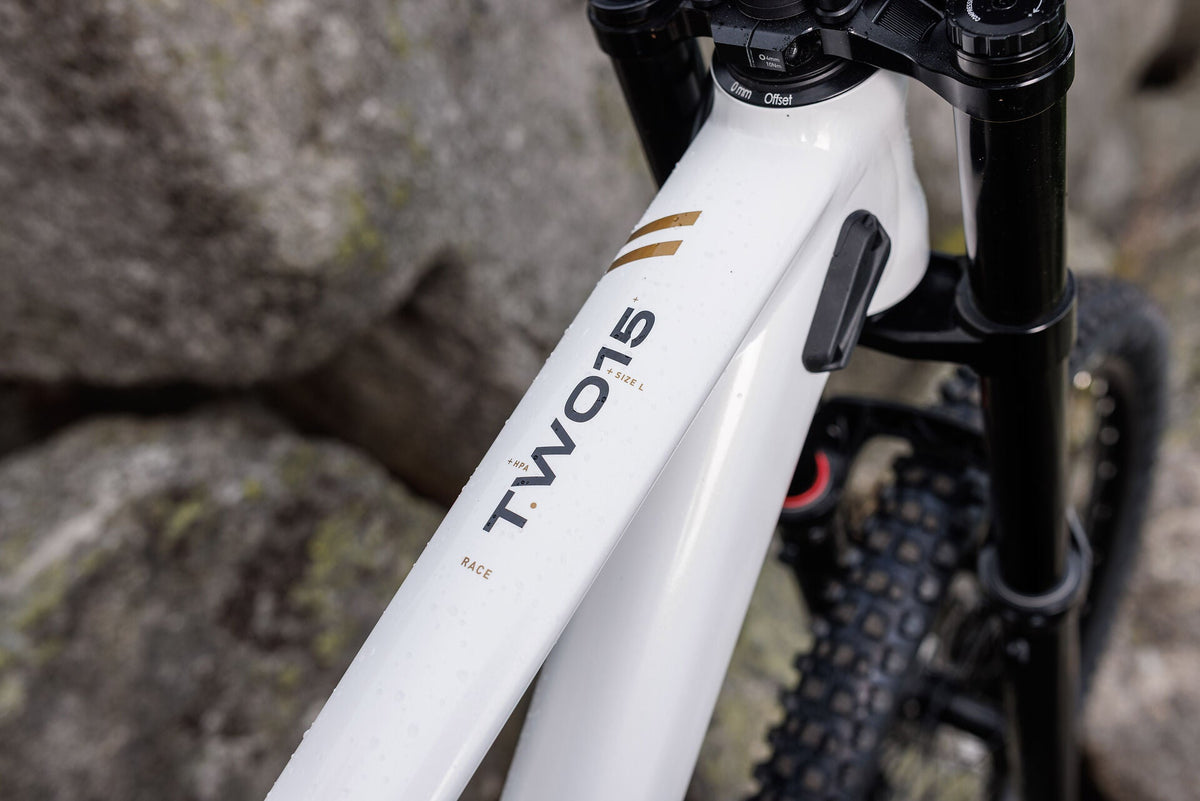 Cube TWO15 Race powdergold´n´black 2027 – Mountainbike Fully – Detailansicht 5