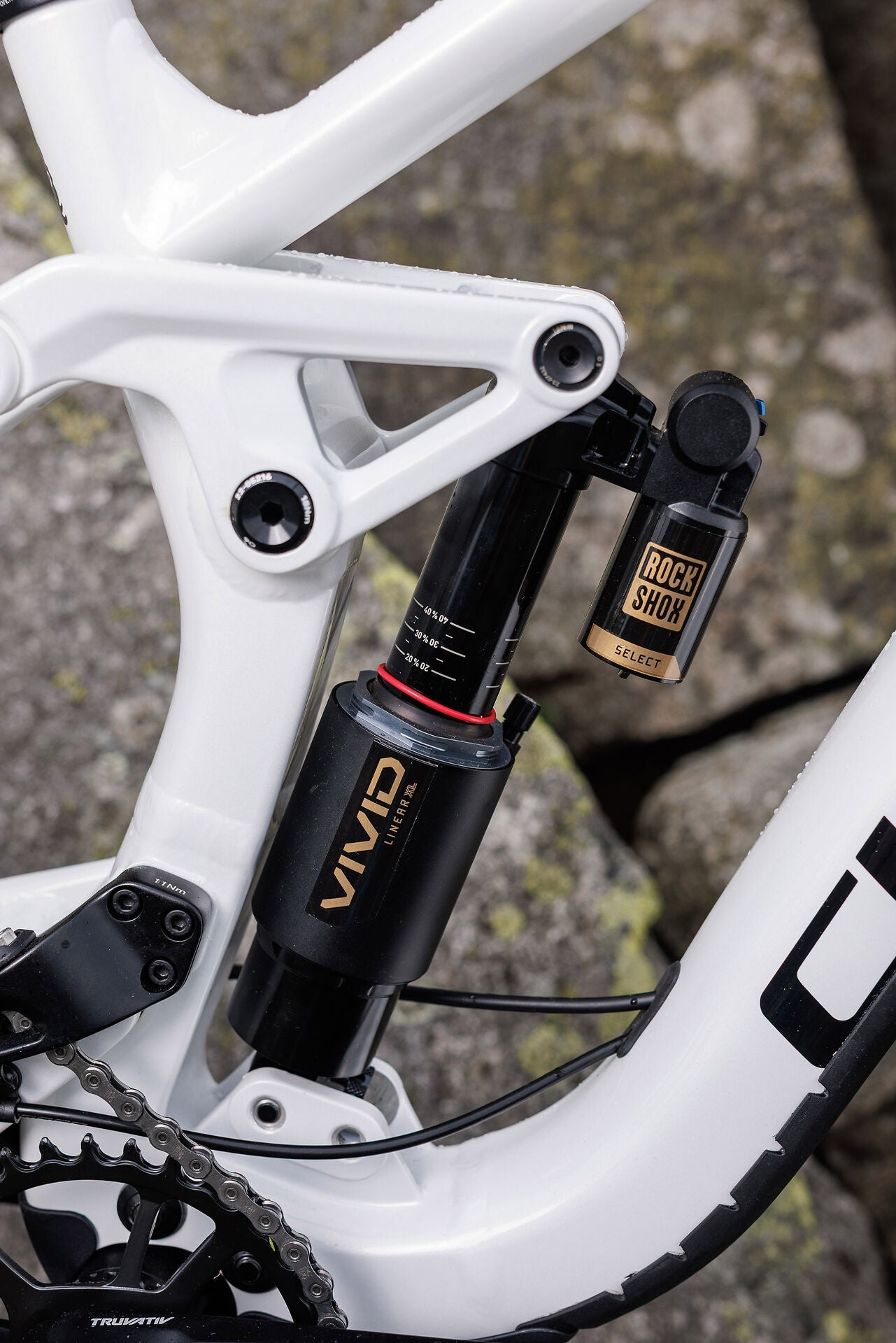 Cube TWO15 Race powdergold´n´black 2027 – Mountainbike Fully – Detailansicht 11